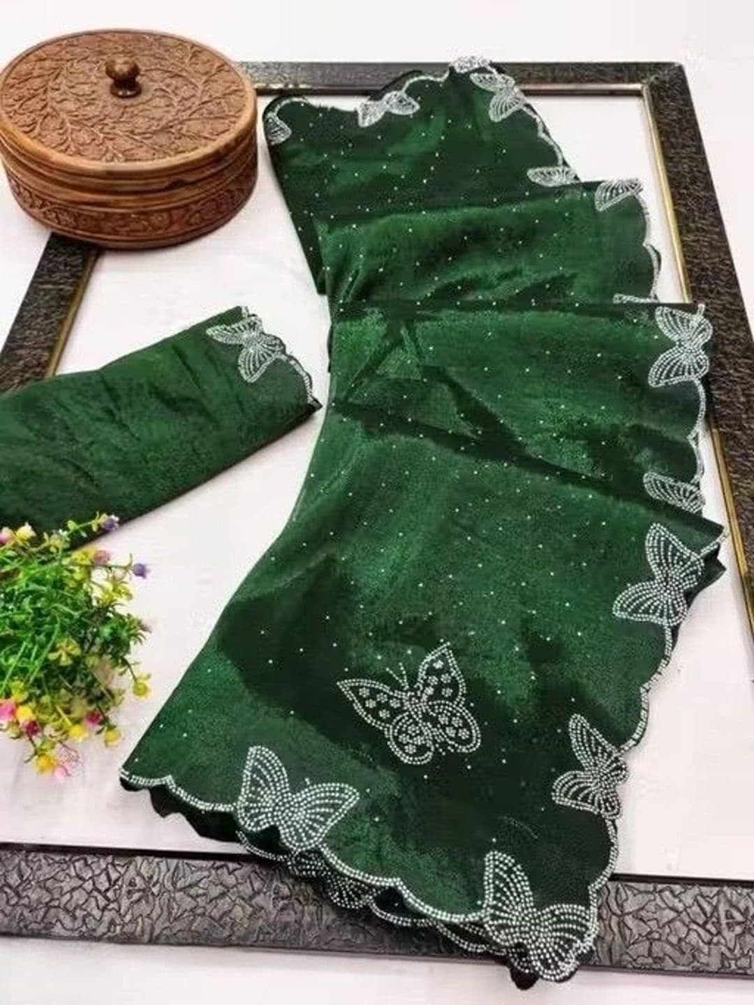 RENBRIZA Net Saree thumbnail 3