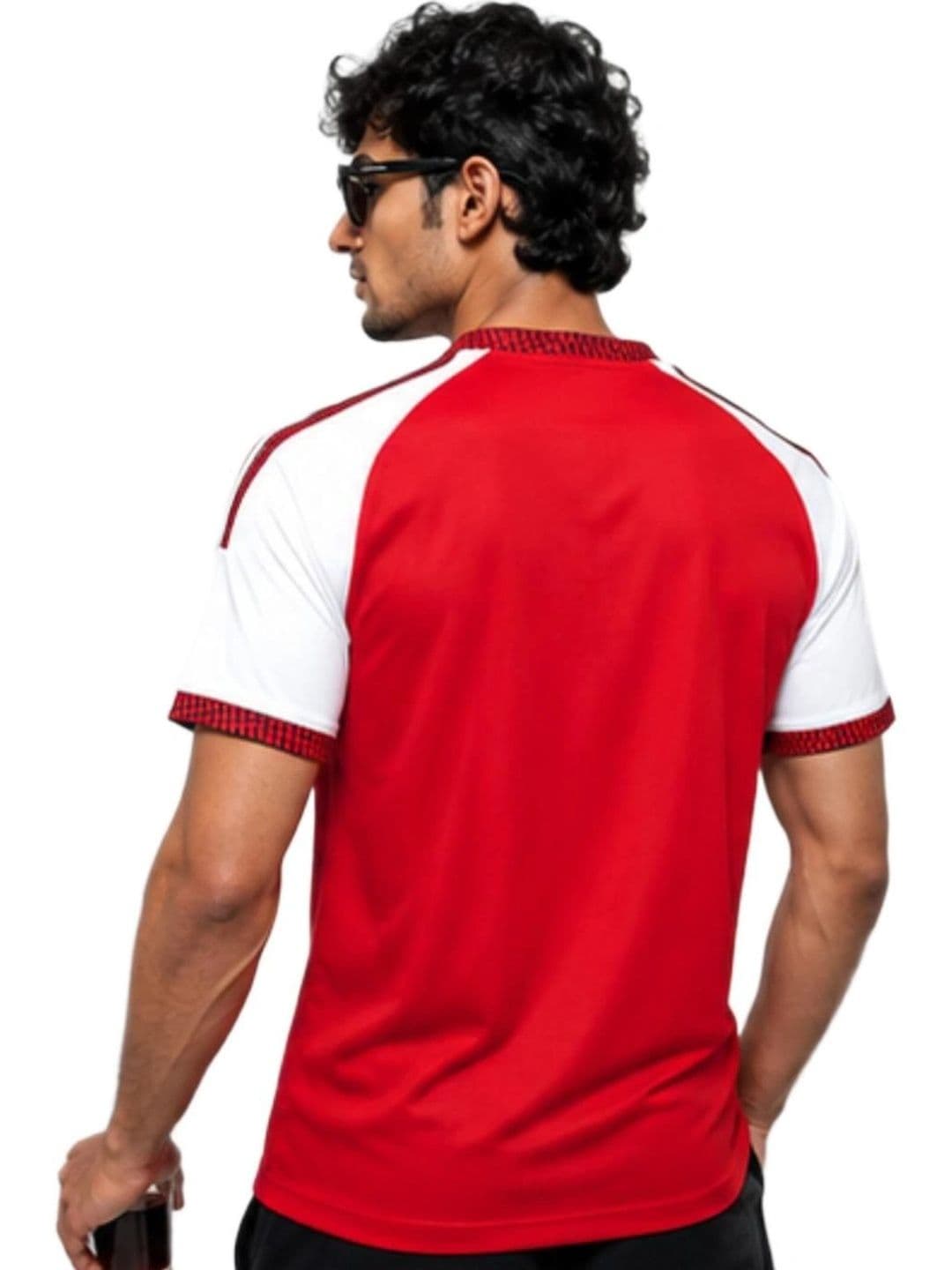 teky Men Typography Colourblocked T-shirt thumbnail 2