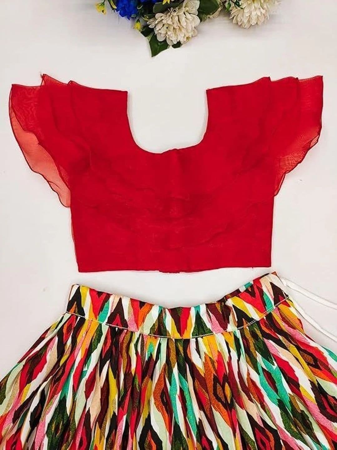 Sangria Girls Ready to Wear Lehenga & thumbnail 4