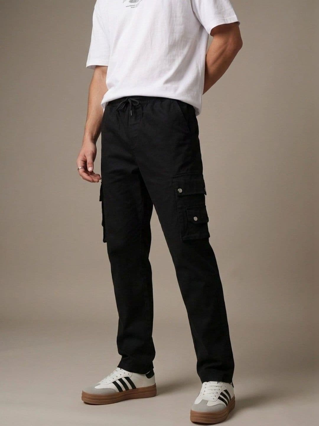 R.Code by The Roadster Life Co. Men Classic Regular Fit Mid-Rise Stretchable Jeans - view 1