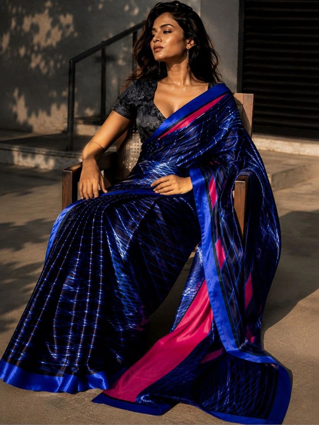 Jihana Fab Satin Mysore Silk Saree thumbnail 6