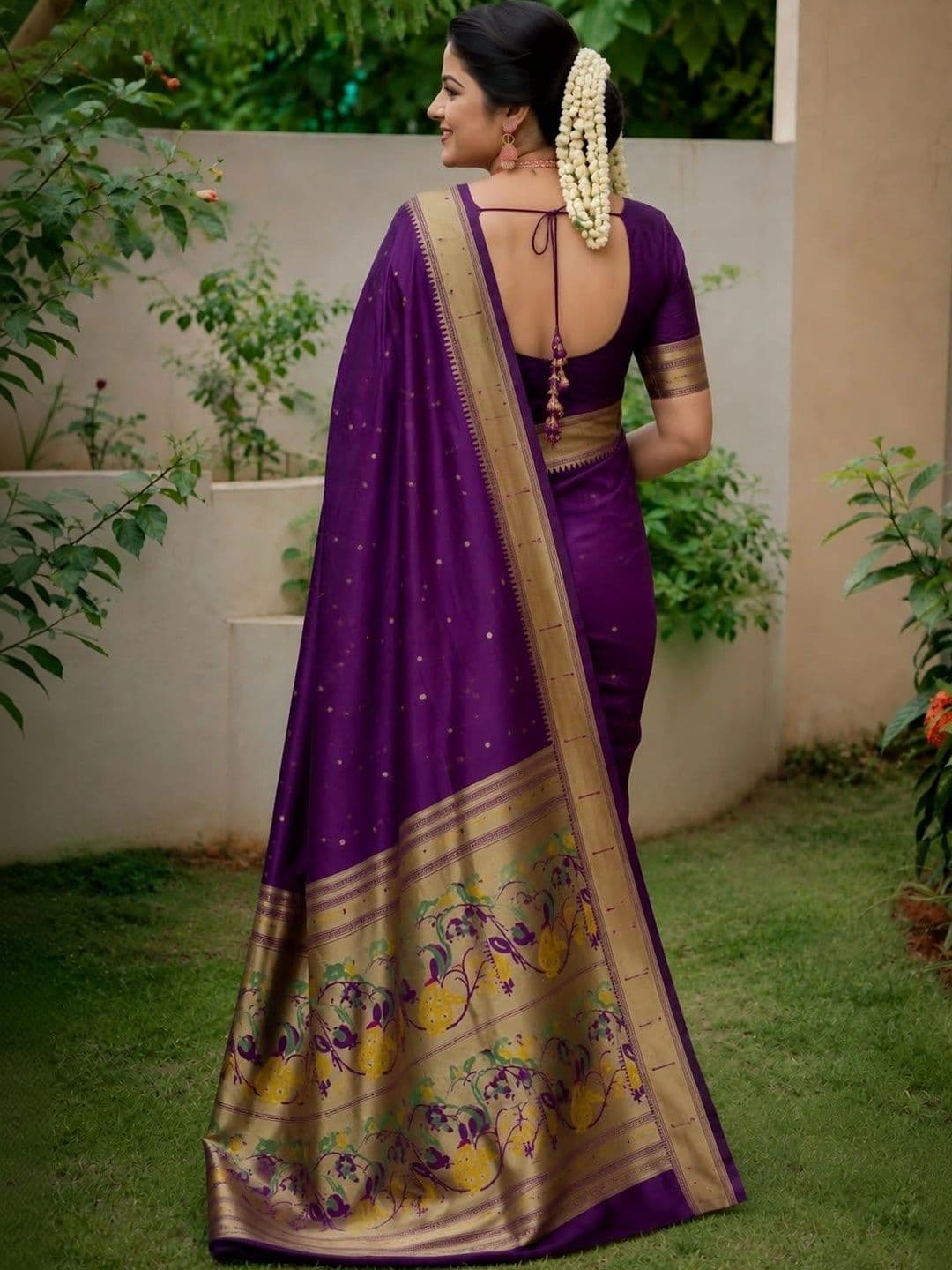 Moda Rapido Woven Design Zari Art Silk Designer Banarasi Saree thumbnail 4