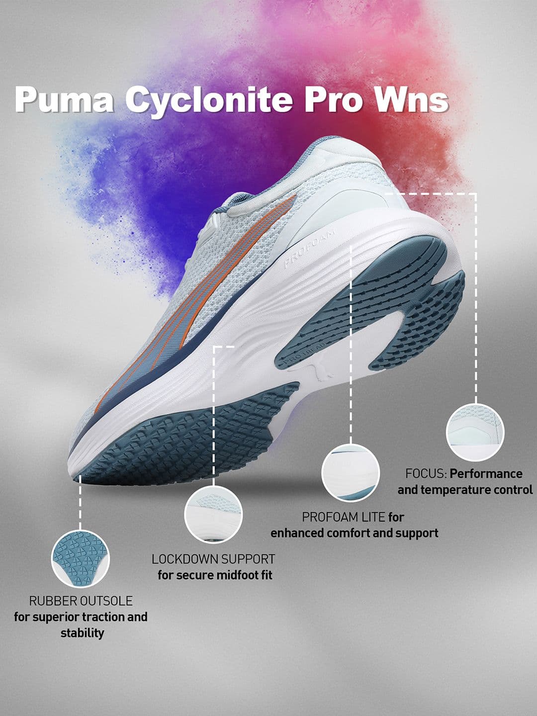 Puma Cyclonite Pro Women's Running Shoes thumbnail 3