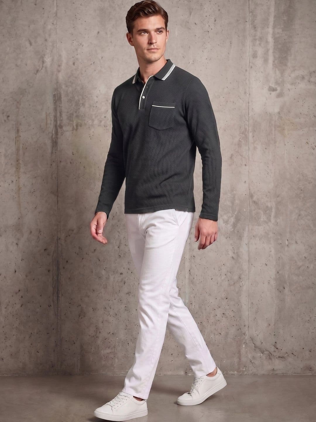 STARFOX Men Polo Collar Pockets T-shirt thumbnail 5