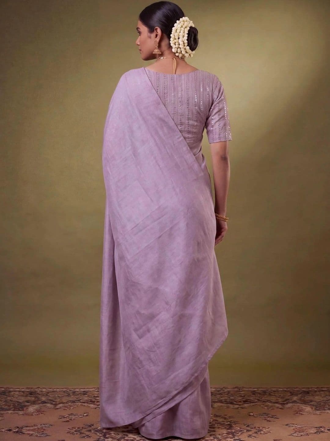 SAMANTHA Poly Georgette Saree thumbnail 3