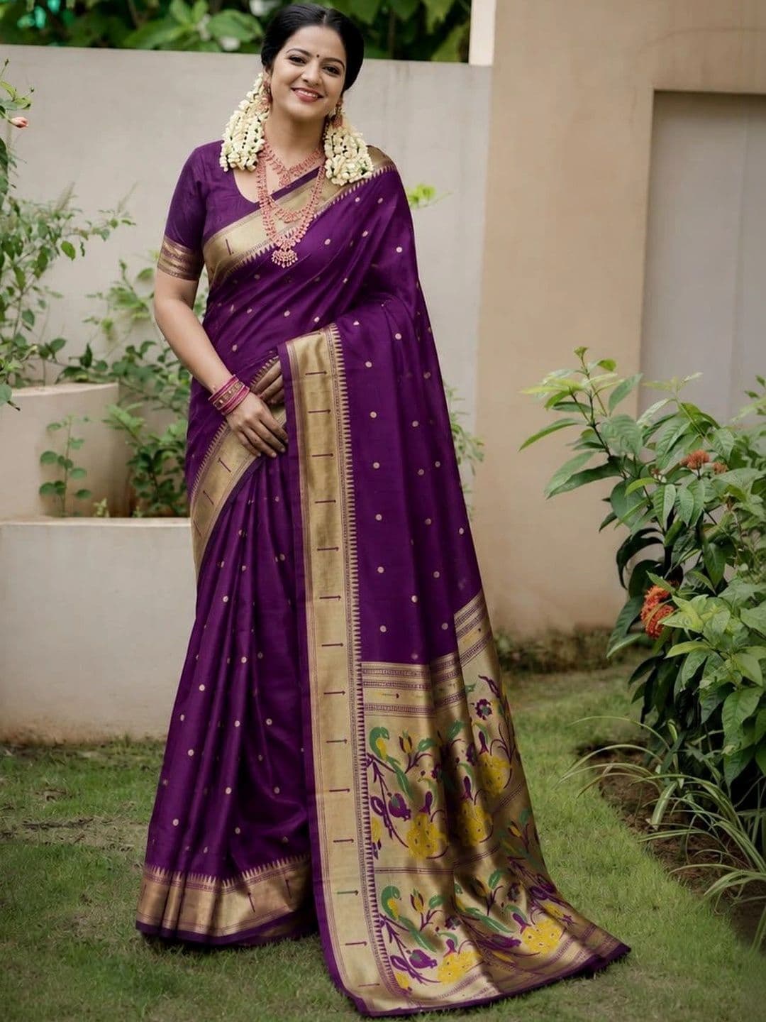 Moda Rapido Woven Design Zari Art Silk Designer Banarasi Saree thumbnail 3