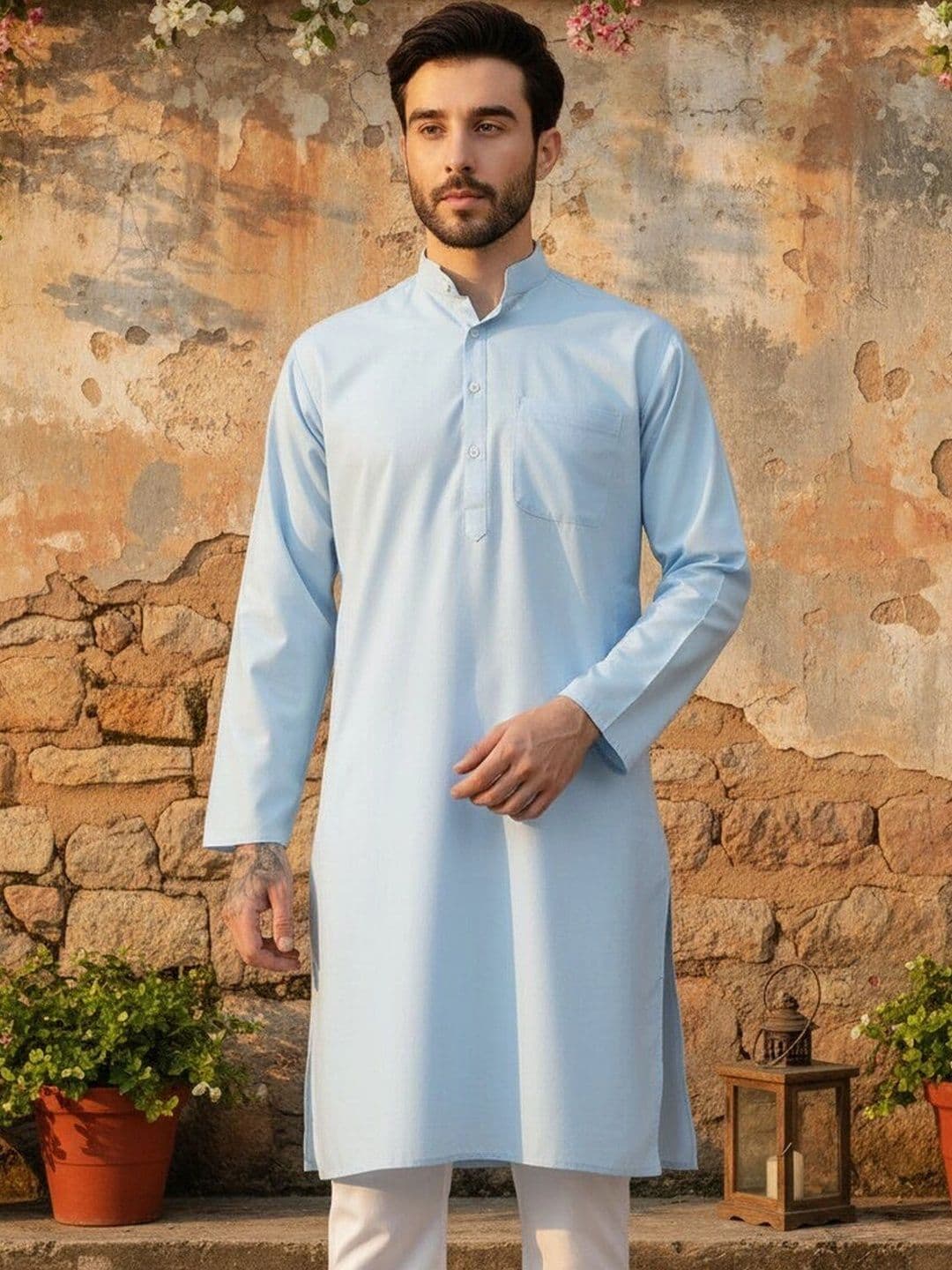 HUZUR Men Kurta thumbnail 3