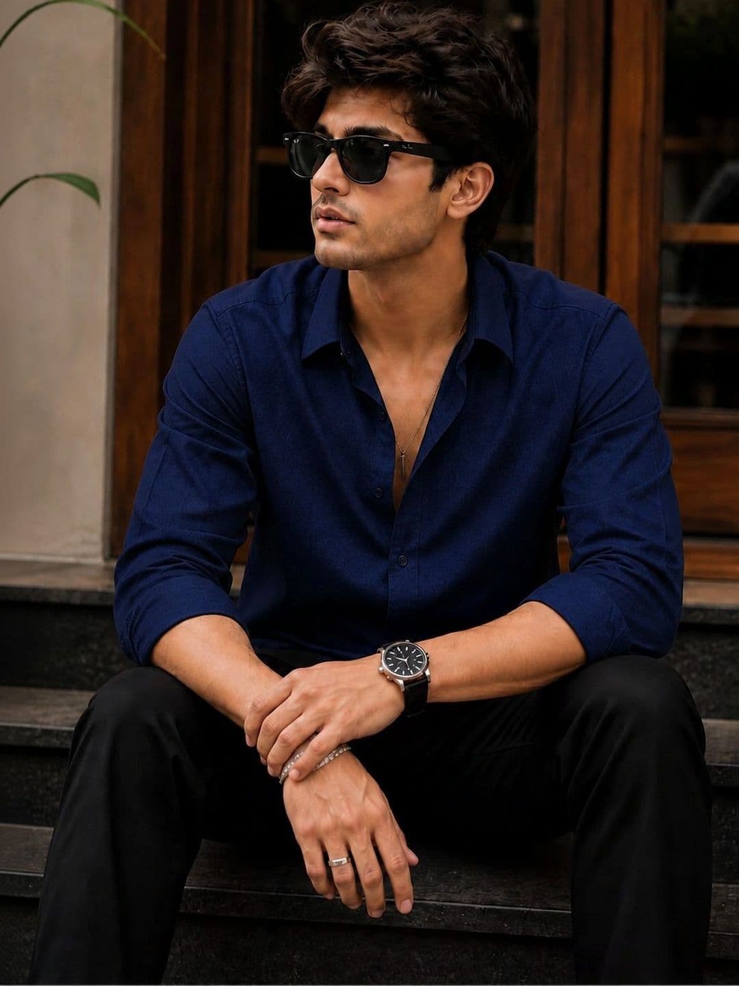 THE BIG ATTIRE Men Classic Casual Shirt - view 1