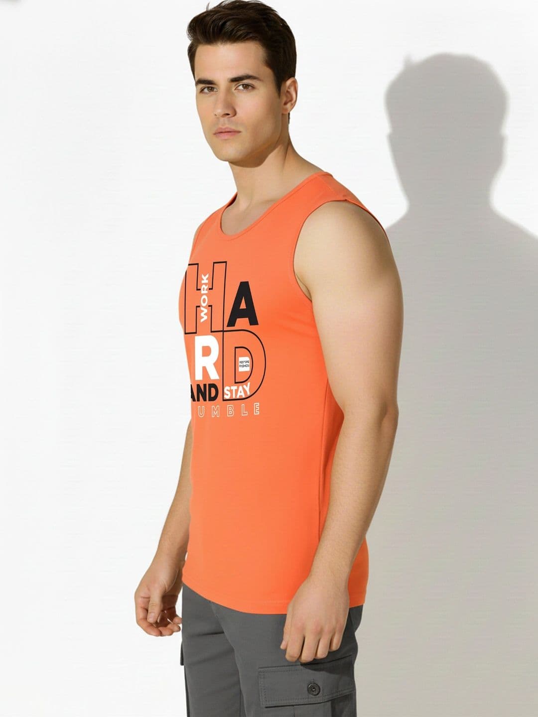 SKY HARBOAR Men Typography 2 Printed T-shirt thumbnail 3