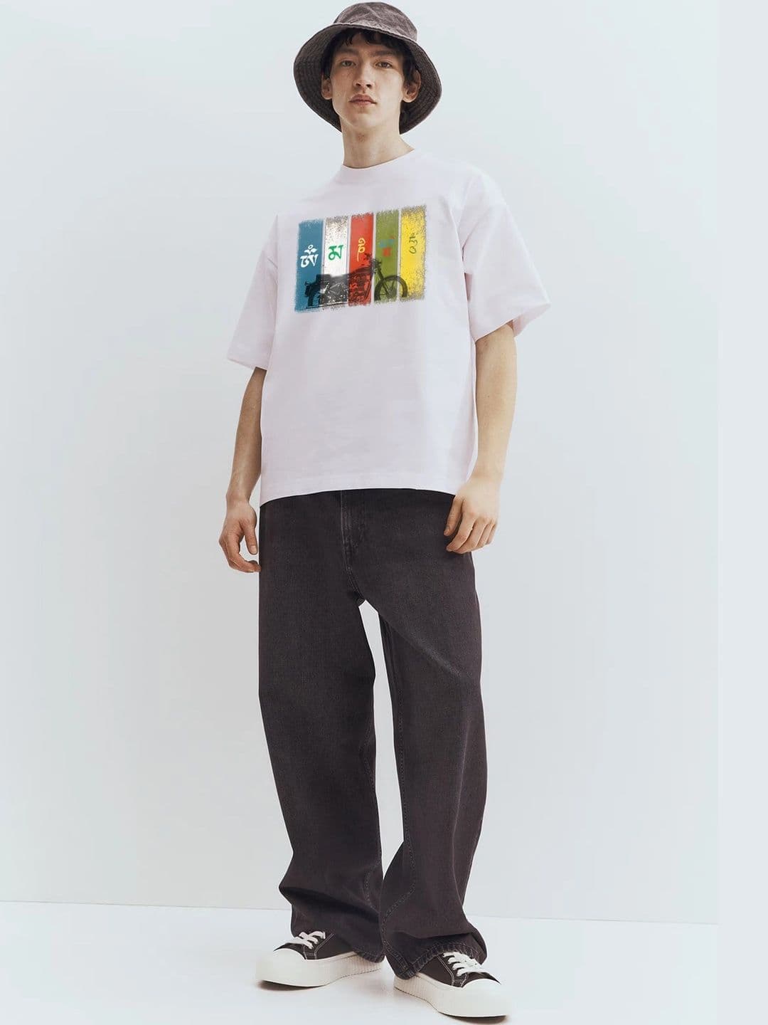 Moda rapido X TOGS & TERRE Men Printed Organic Cotton Blend T-shirt thumbnail 3
