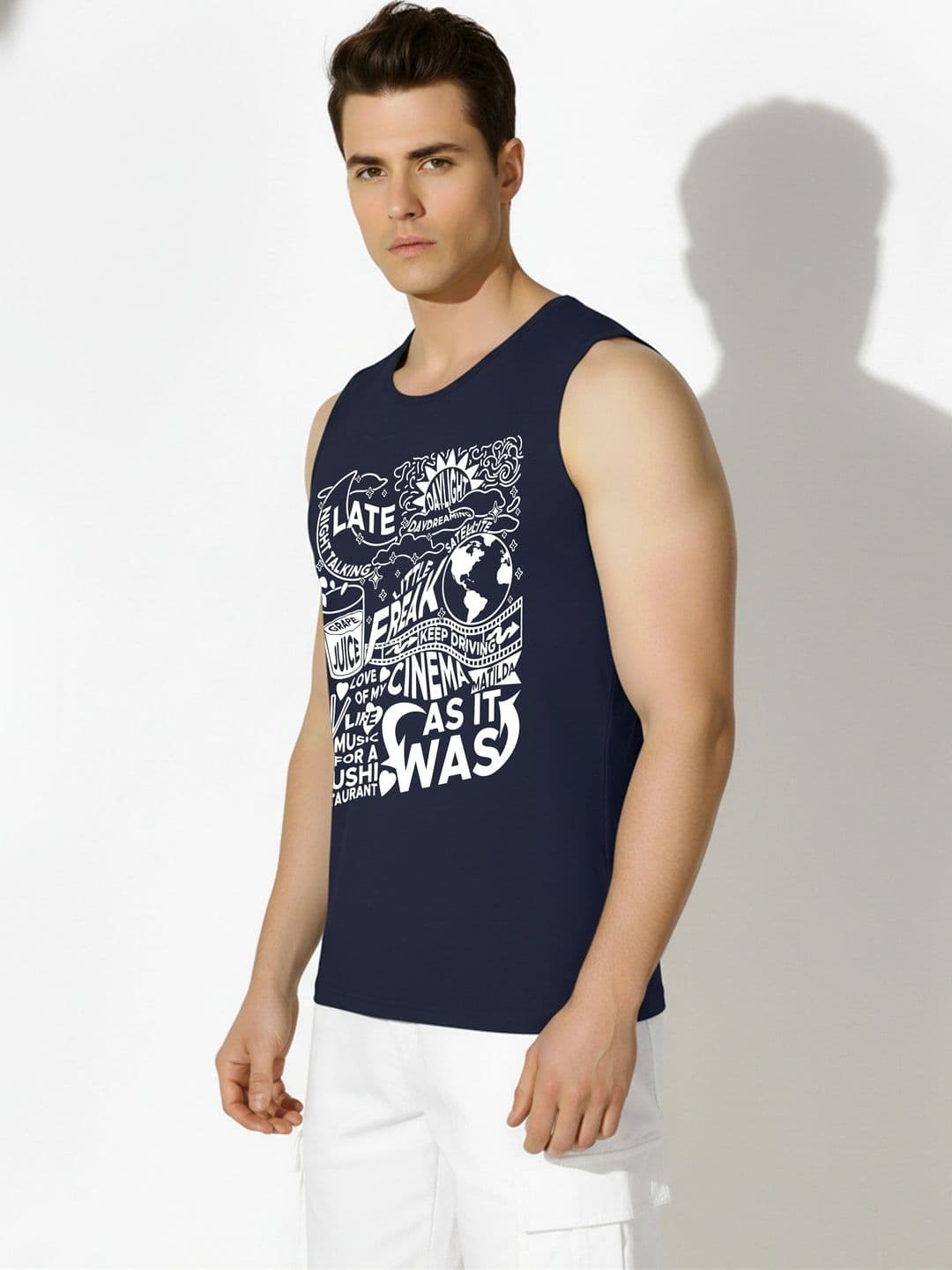 SKY HARBOAR Men Typography 2 Printed T-shirt thumbnail 5