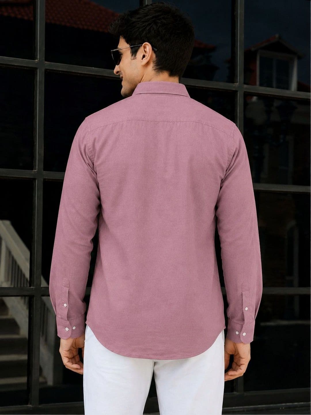 HERE&NOW Men Standard Slim Fit Casual Shirt thumbnail 3