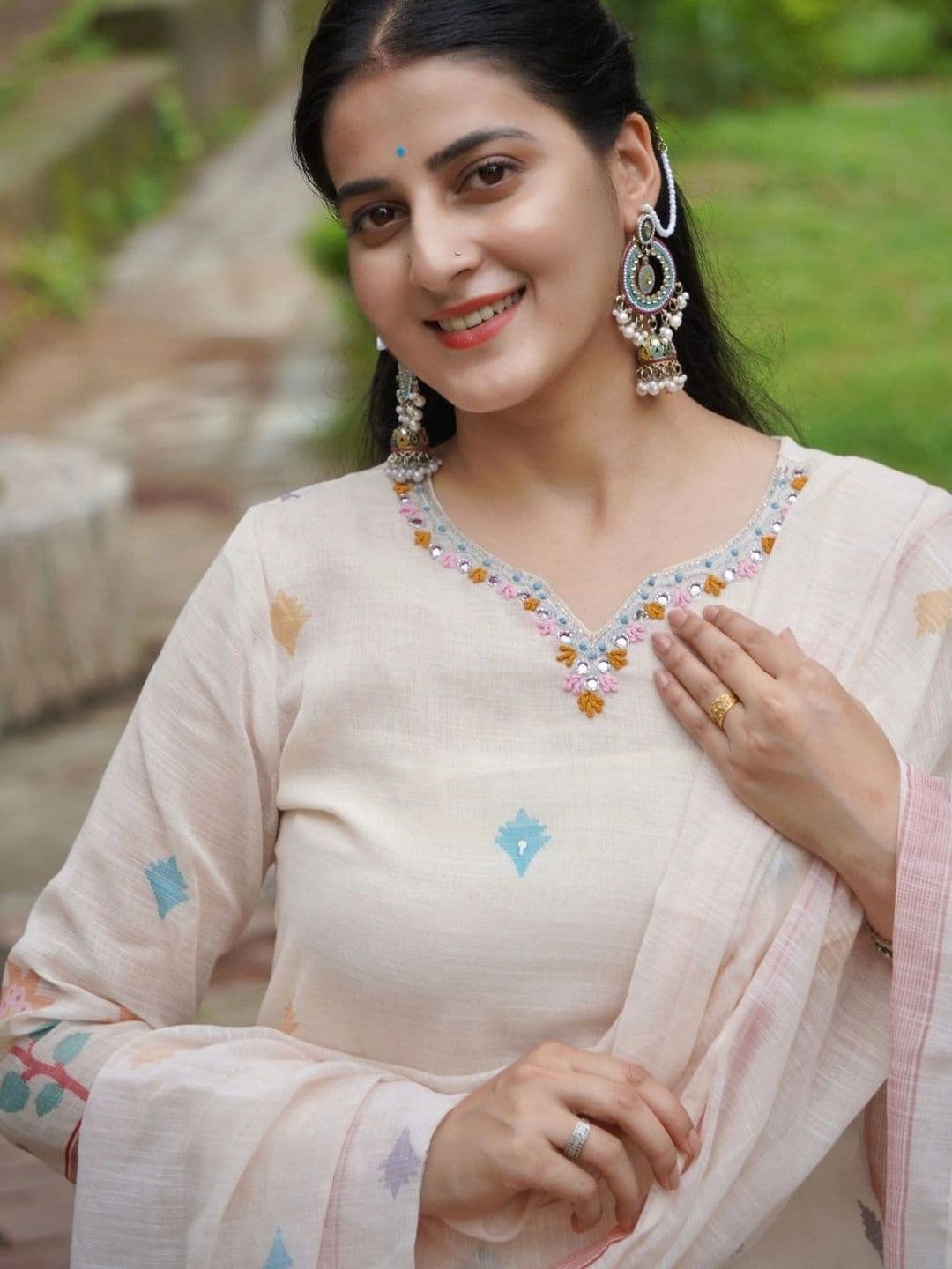 Geetha Creation Women Linen Pure Cotton thumbnail 7