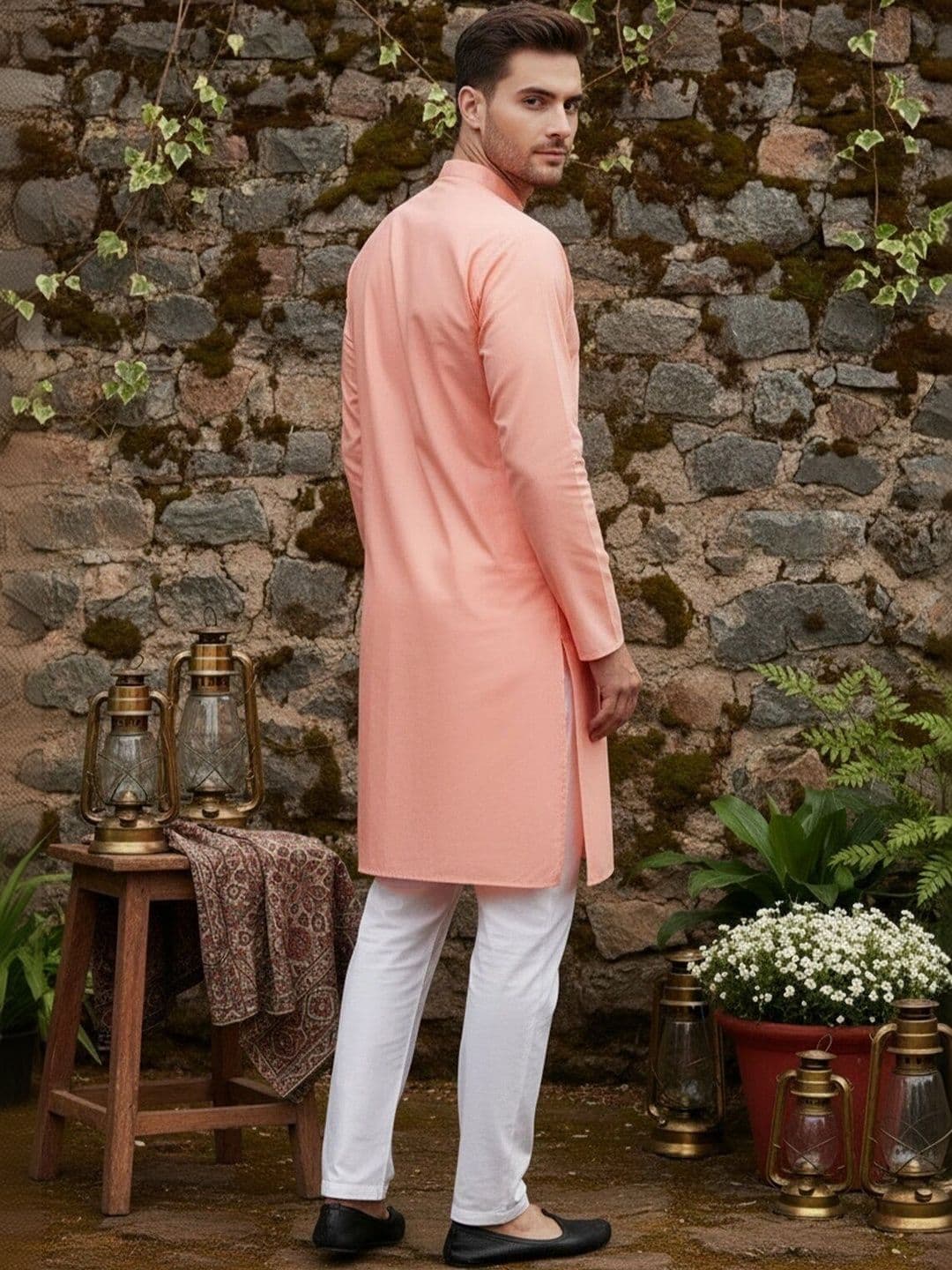 HUZUR Men Kurta thumbnail 3