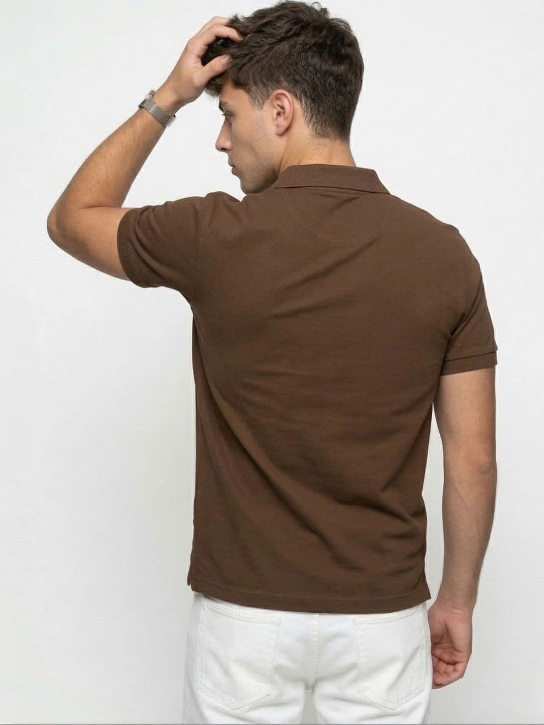 HERE&NOW Men Polo Collar T-shirt thumbnail 2