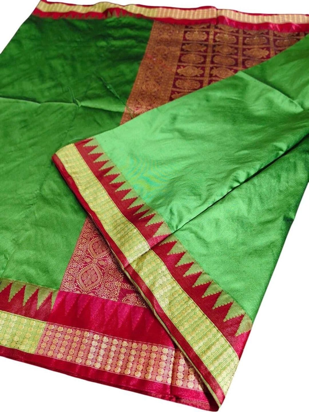 AYATSILK Zari Art Silk Saree thumbnail 5