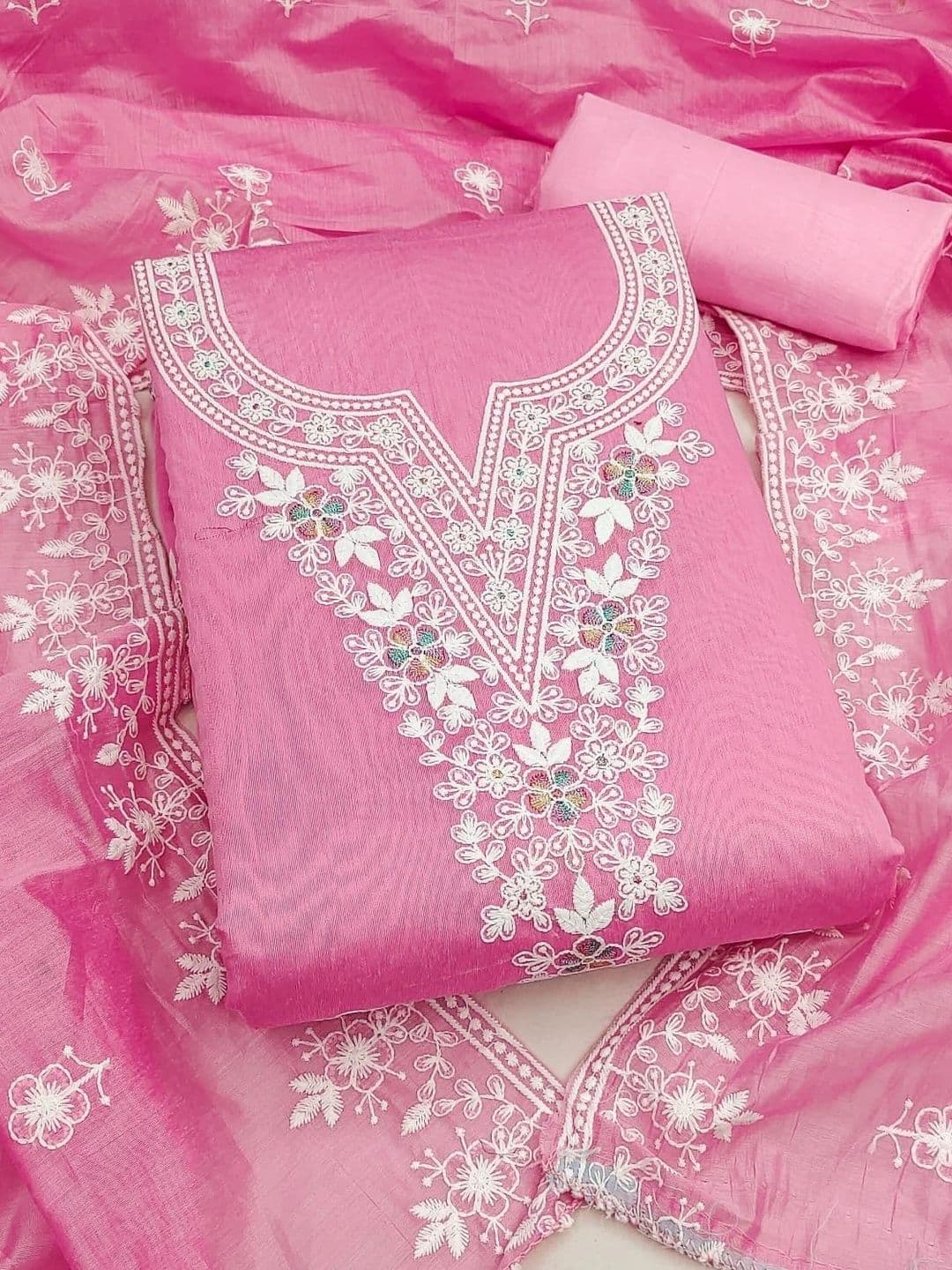 SYS Brand - Shop Your Style Embroidered Unstitched Dress Material - view 1