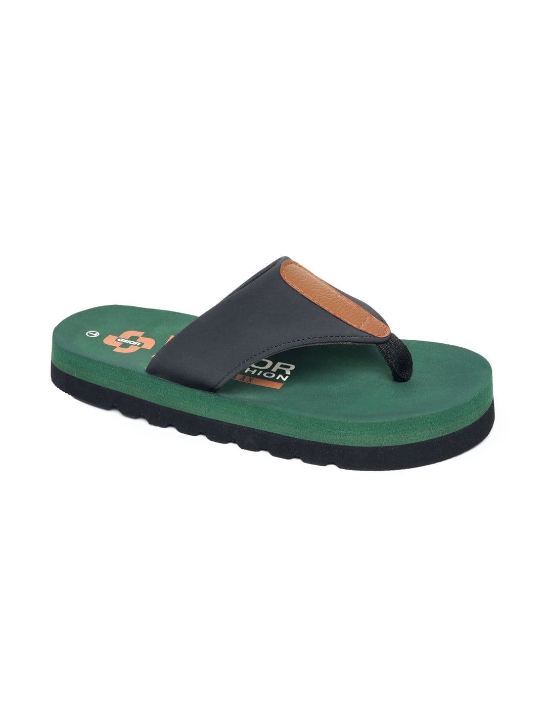 ASIAN Men Colourblocked Thong Flip-Flops thumbnail 5
