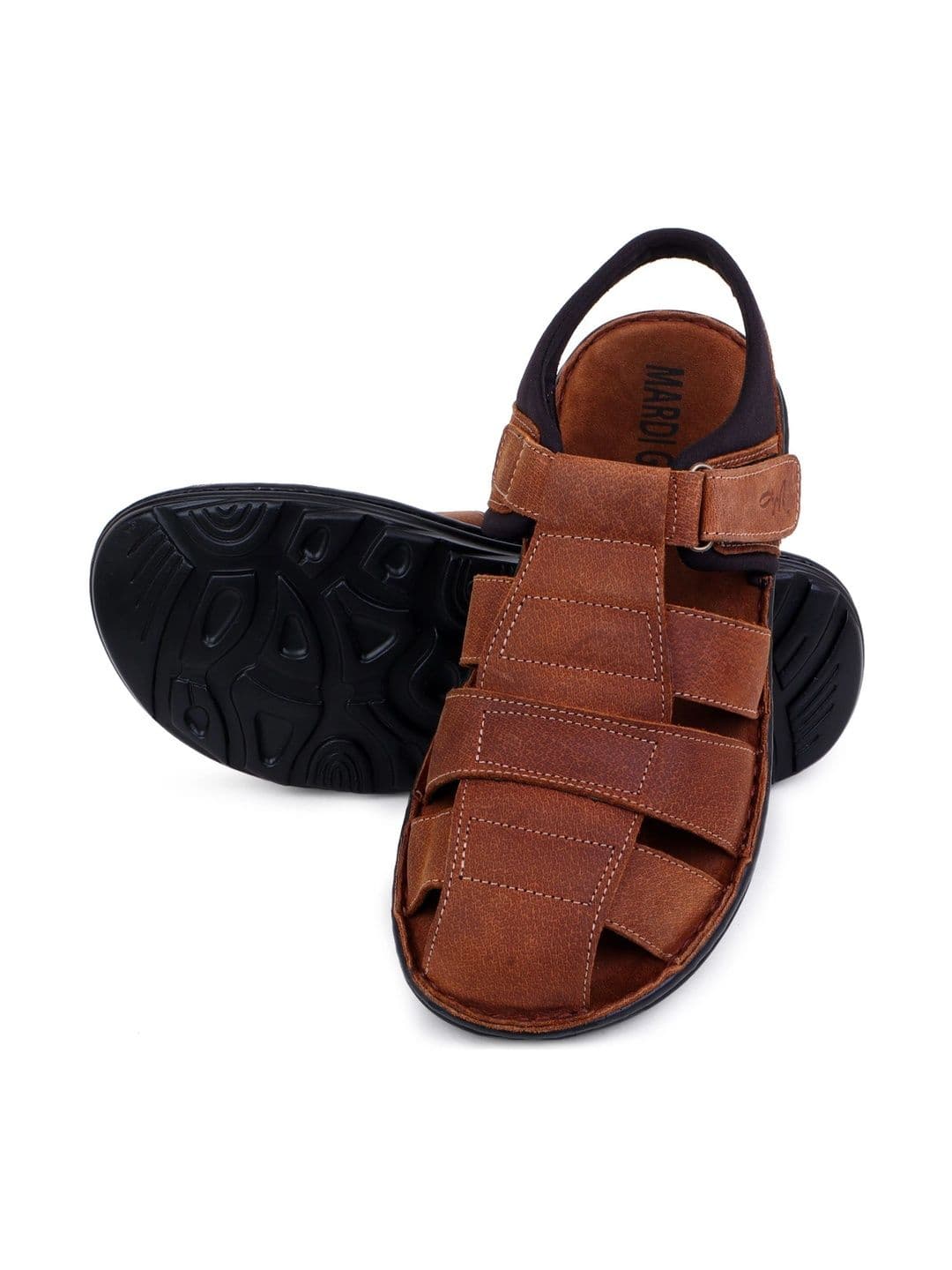 Mardi Gras Men Leather Fisherman Sandals thumbnail 4