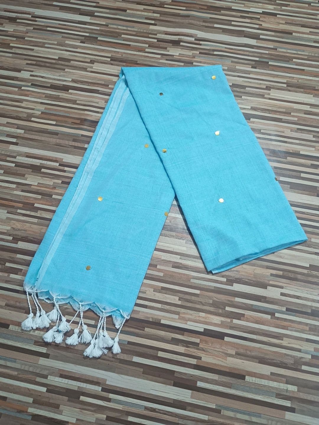 TANTSHREE Pure Cotton Saree thumbnail 2