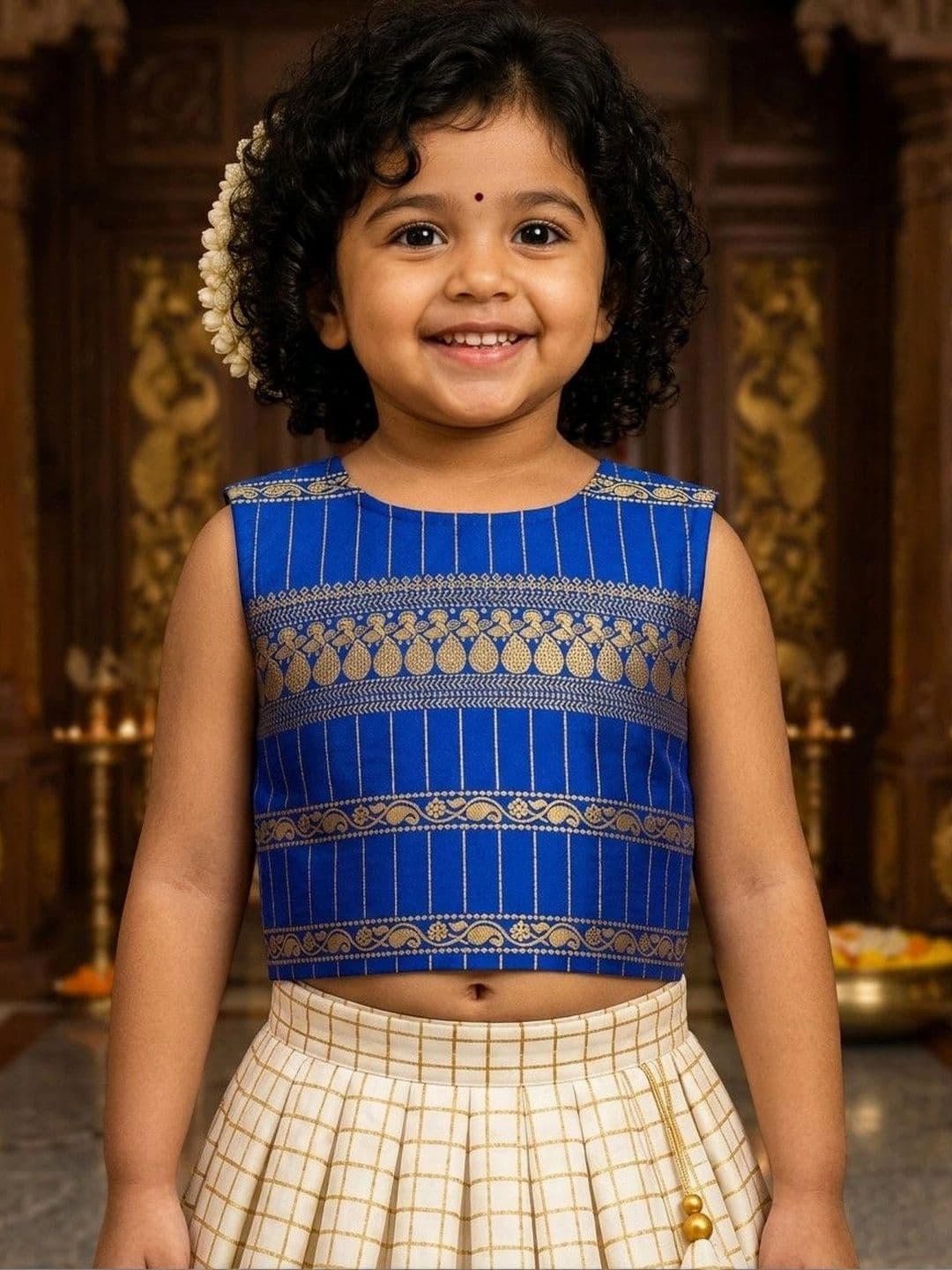 Xepon Girls Ready to Wear Lehenga & thumbnail 4