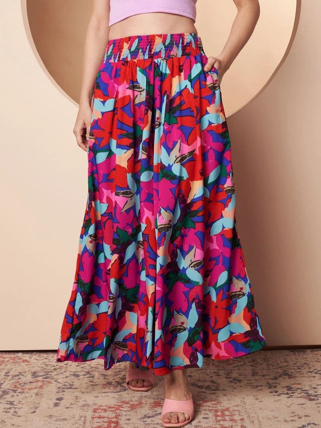CORSICA Women Floral Printed Palazzos - view 1