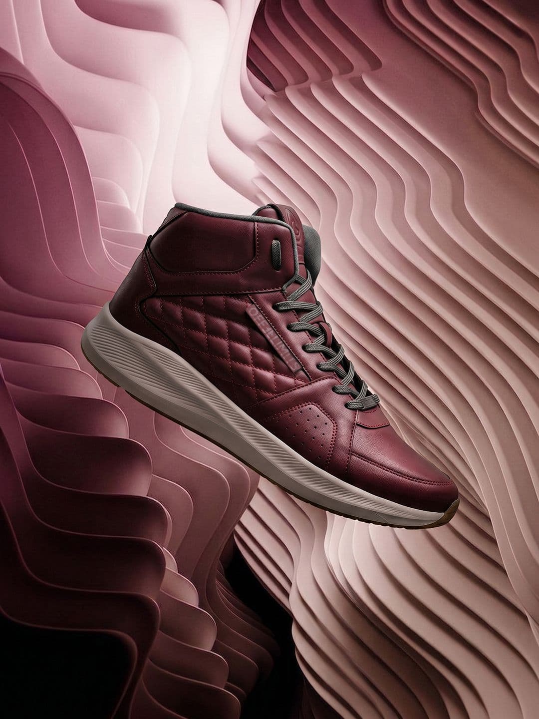 OFF LIMITS Orm Maroon Synthetic Basketball Shoes - view 1
