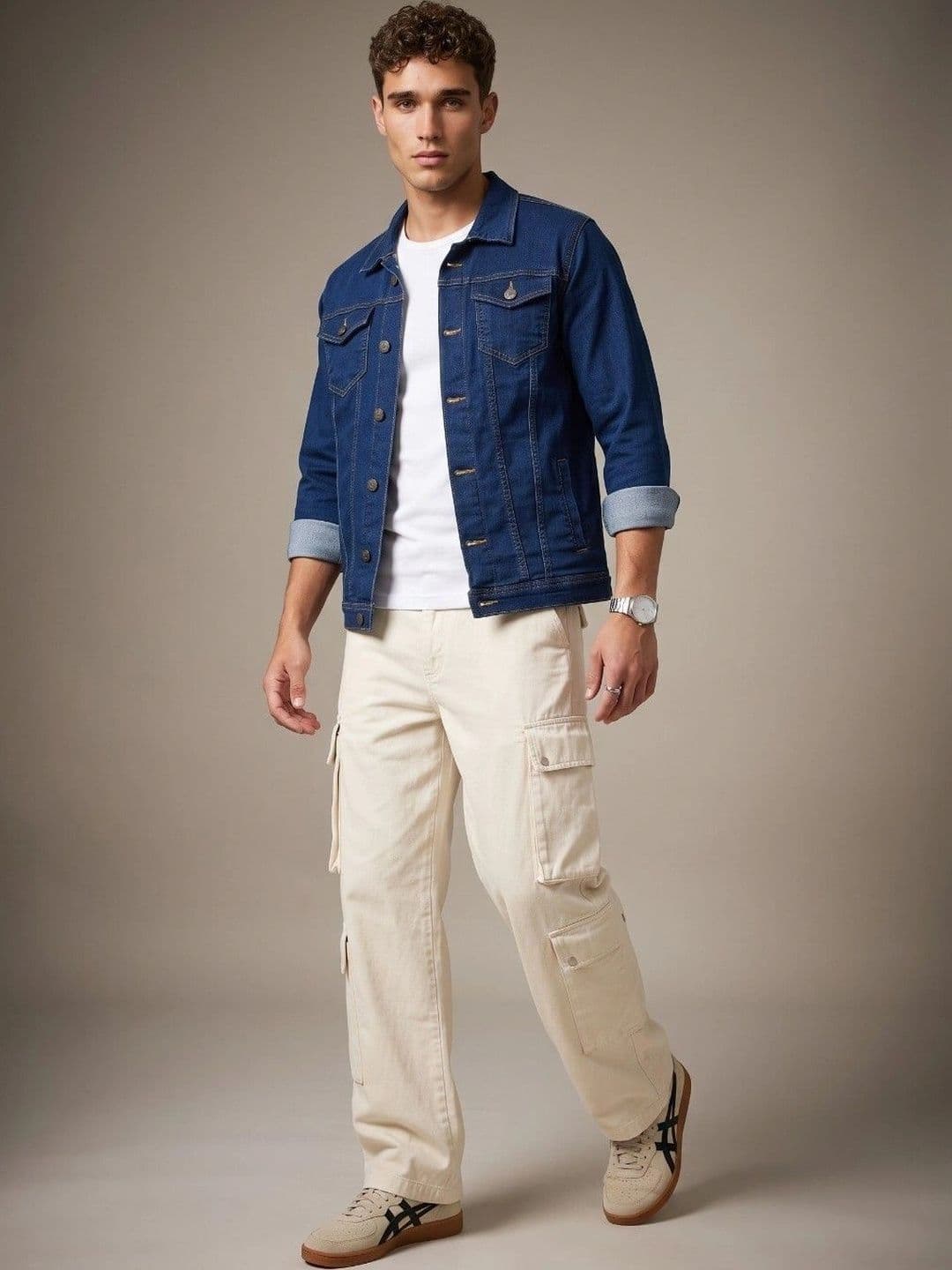 LINARIA Men Outdoor Denim Jacket thumbnail 5