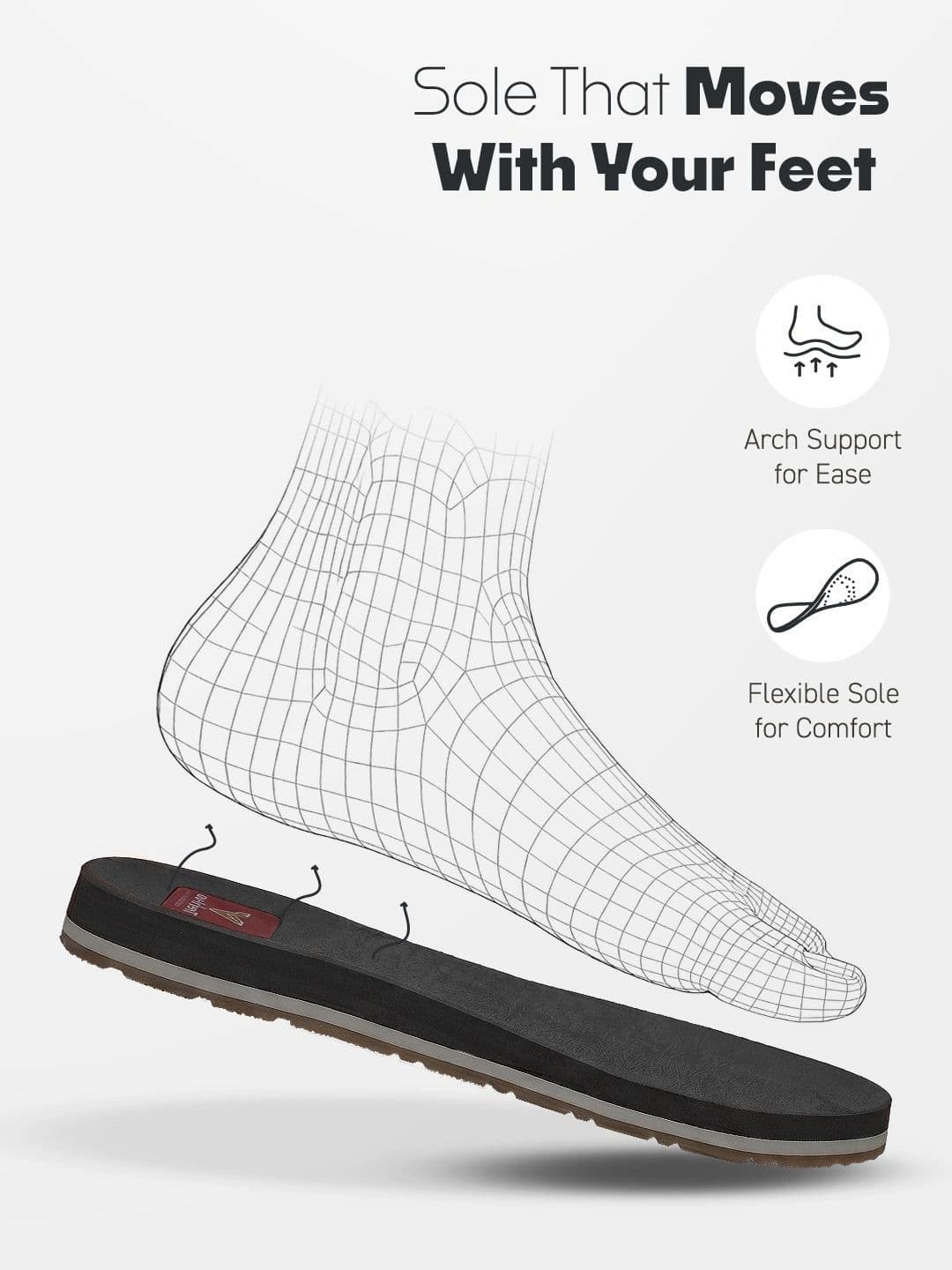 Trekiva Men Fabric Slippers thumbnail 6