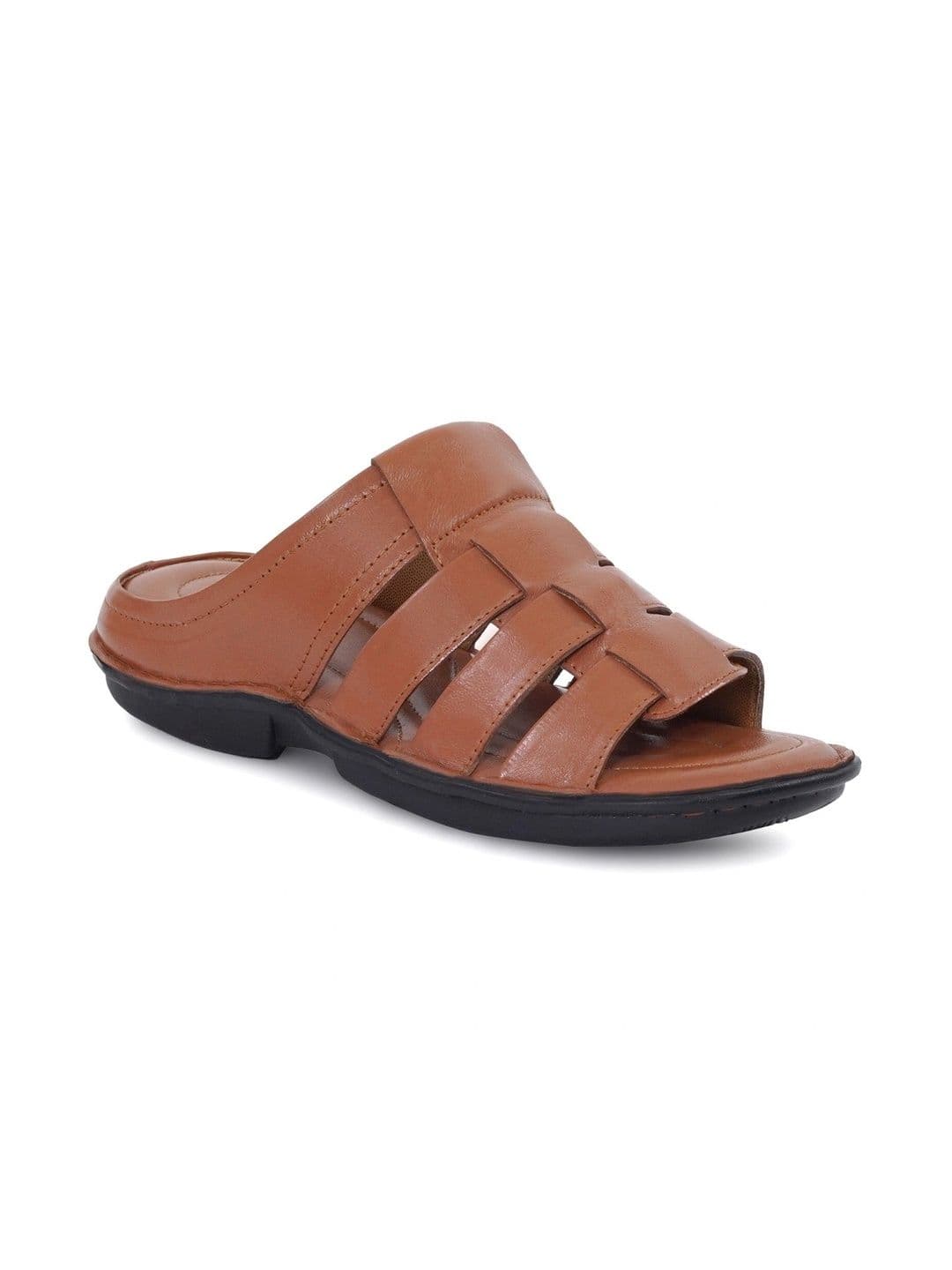 INVICTUS Men Leather Shoe-Style Sandals thumbnail 4