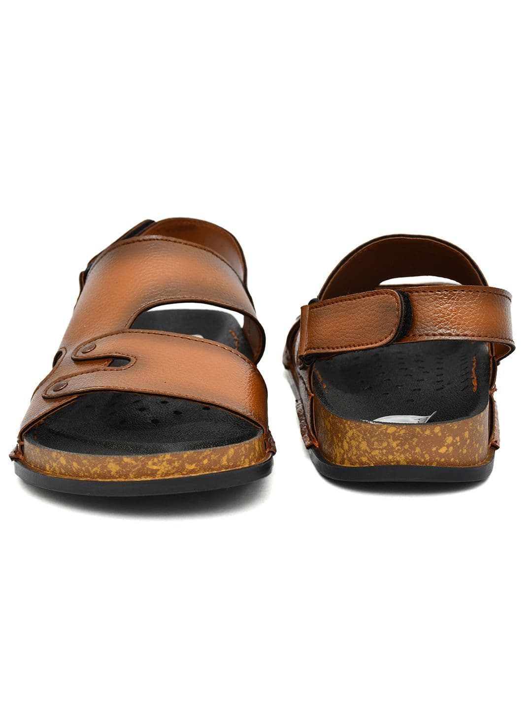 G L Trend Men Casual Waterproof Leather Velcro Sandals thumbnail 4
