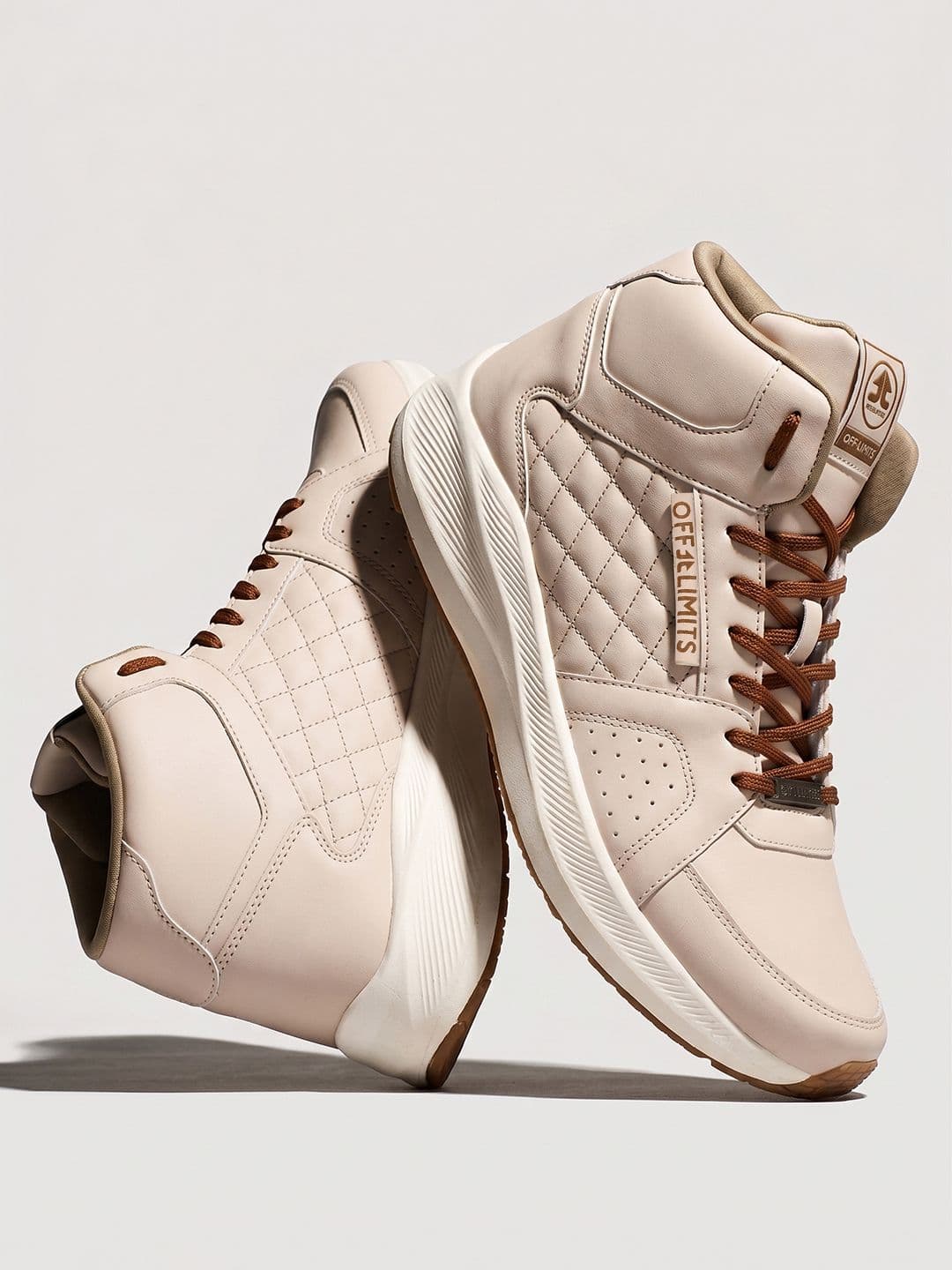 OFF LIMITS Hangman Beige Synthetic Basketball Shoes - view 1