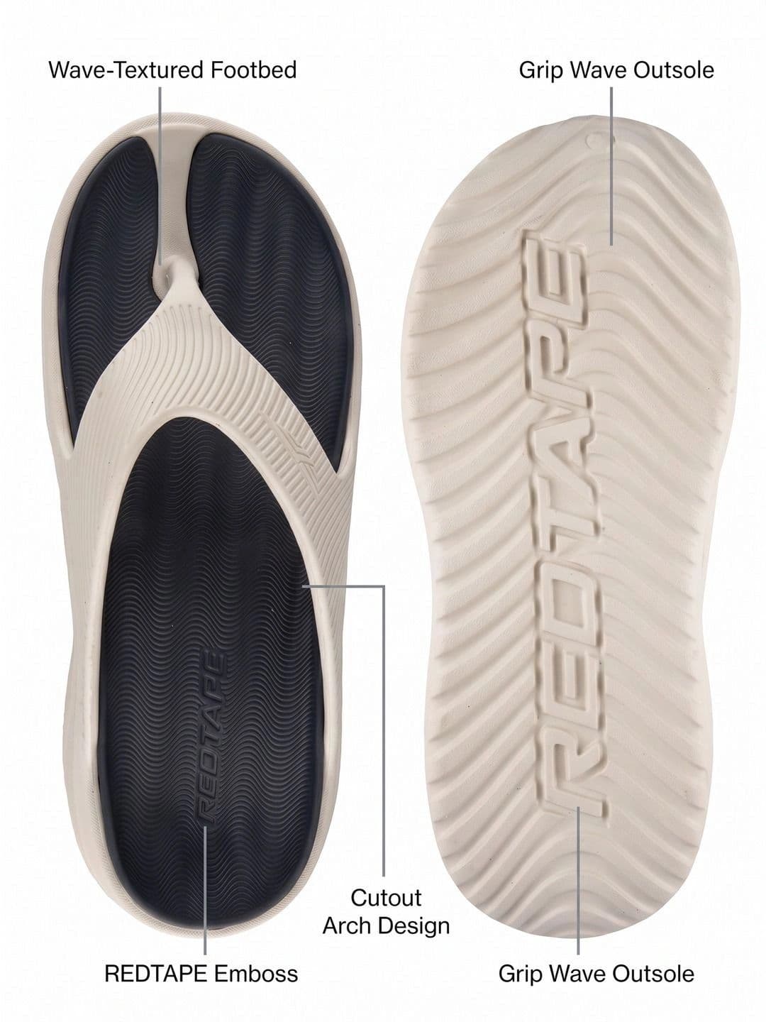 Red Tape Men Thong Flip-Flops thumbnail 6