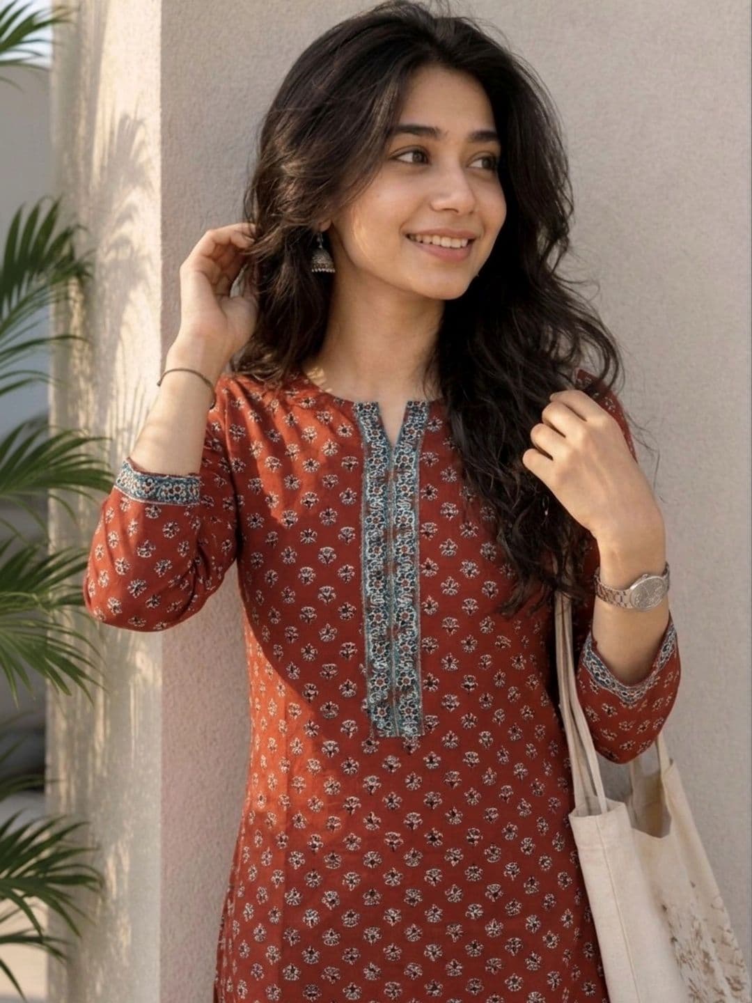 Zyla Women Ethnic Motifs Printed Indie Prints Kurta thumbnail 2