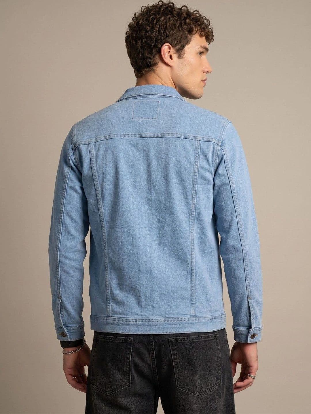Kook N Keech Men Outdoor Denim Jacket thumbnail 4