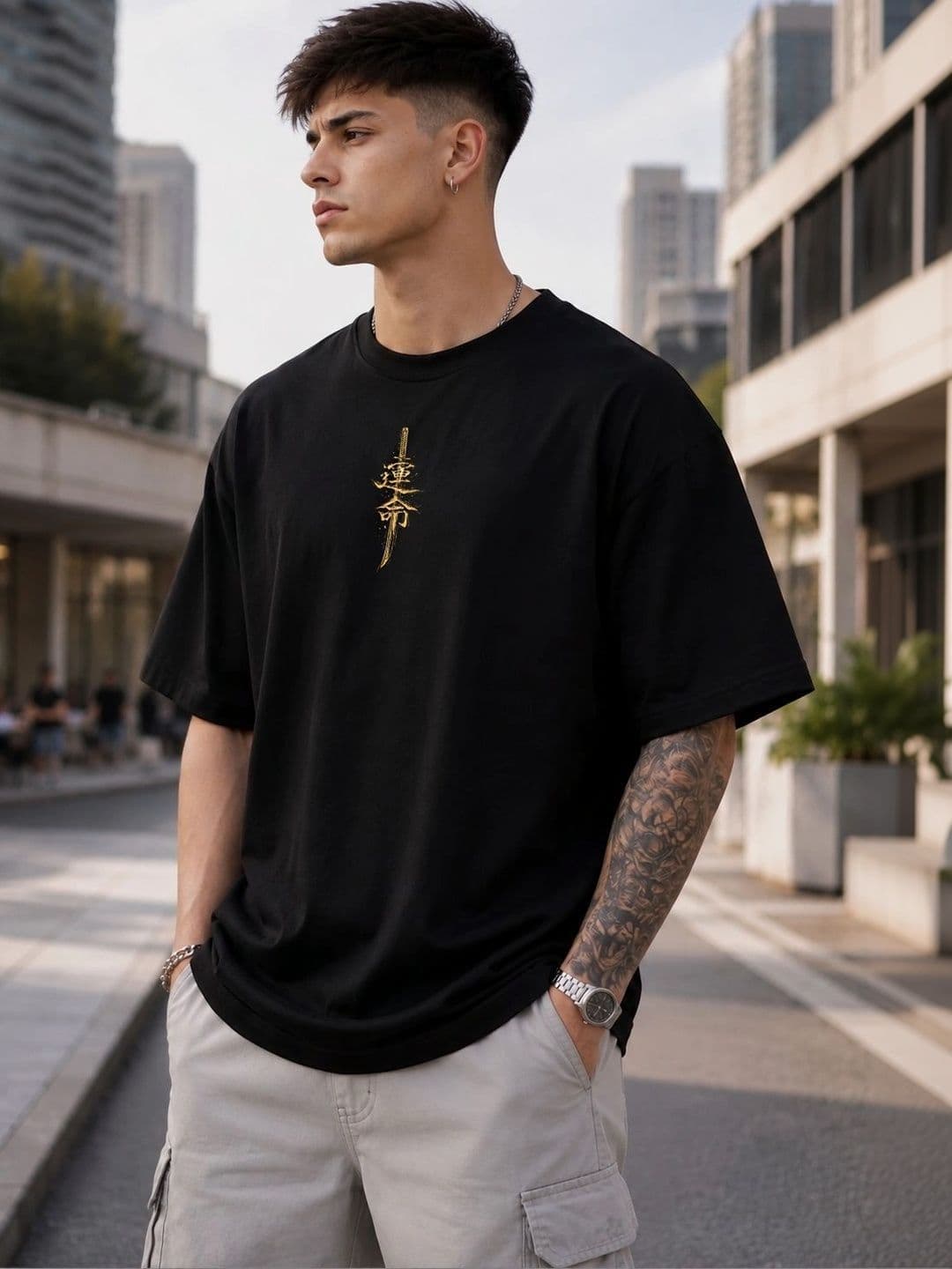 Moda Rapido Men Printed T-shirt thumbnail 3