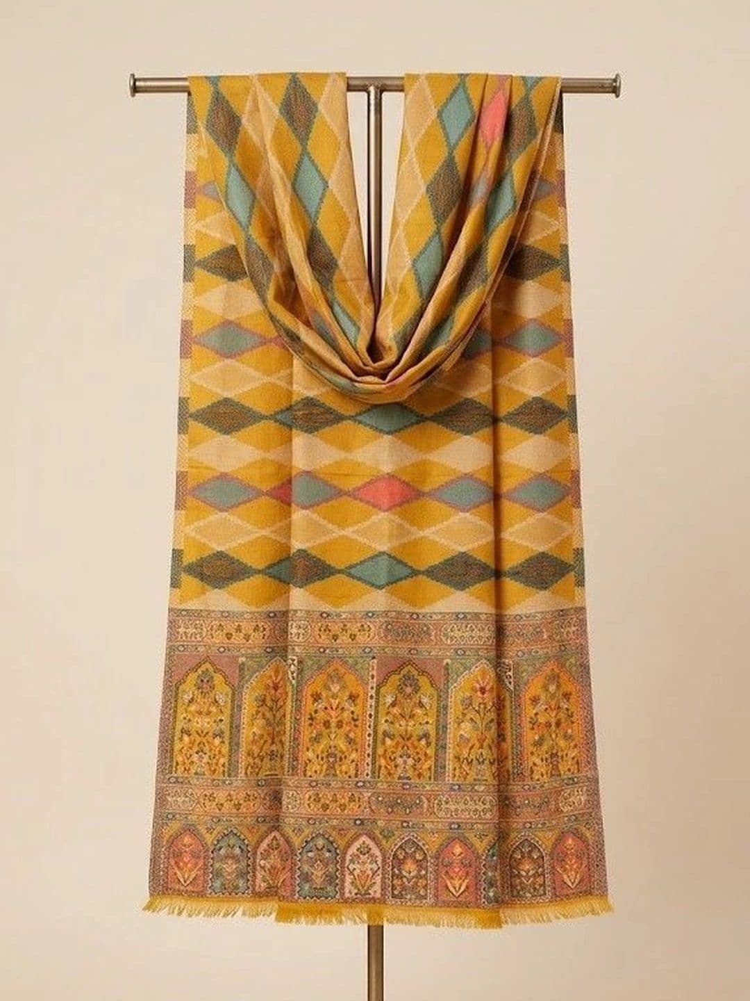 MUFFLY Men Woven Design Stole thumbnail 6