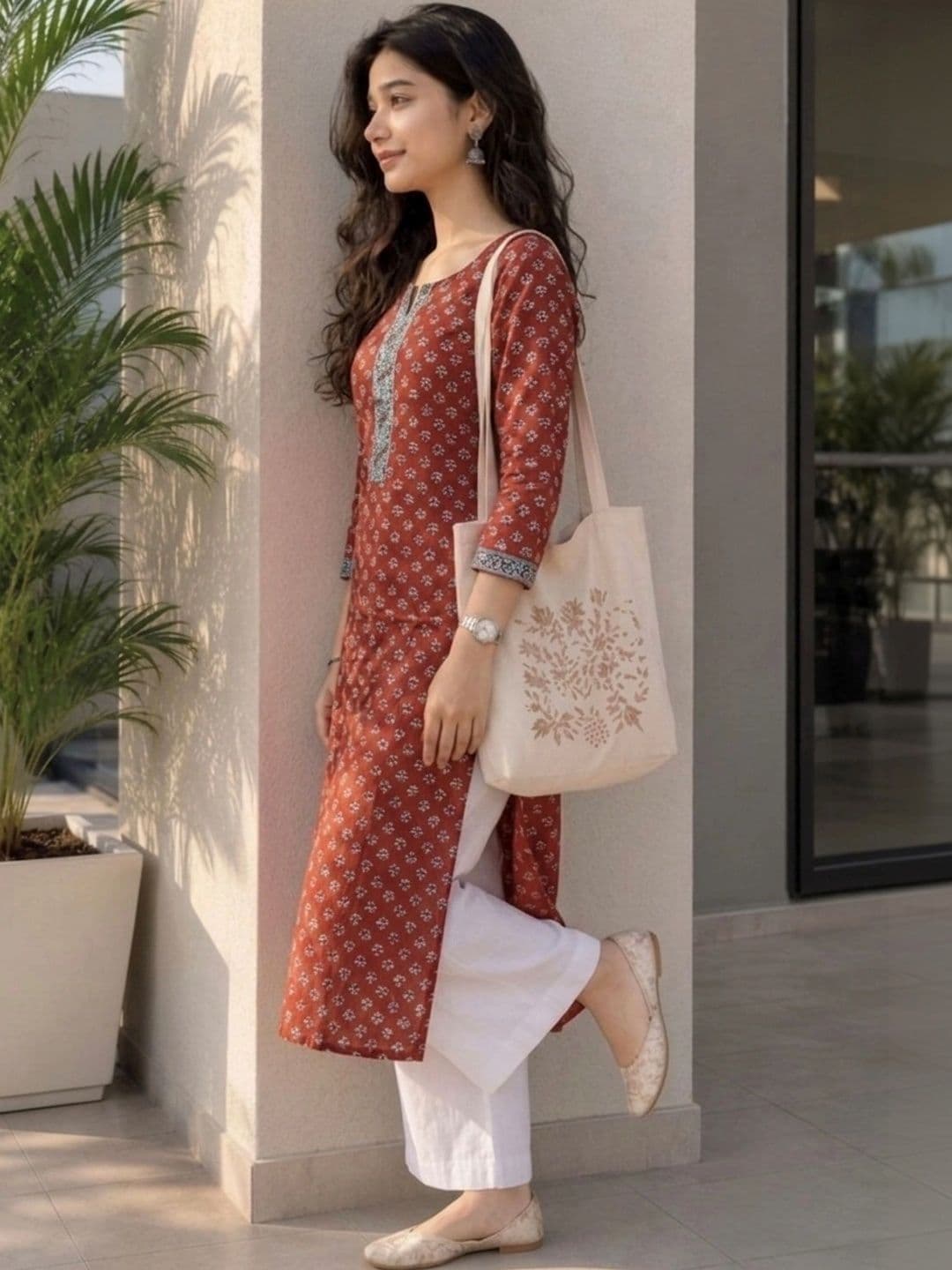 Zyla Women Ethnic Motifs Printed Indie Prints Kurta thumbnail 3