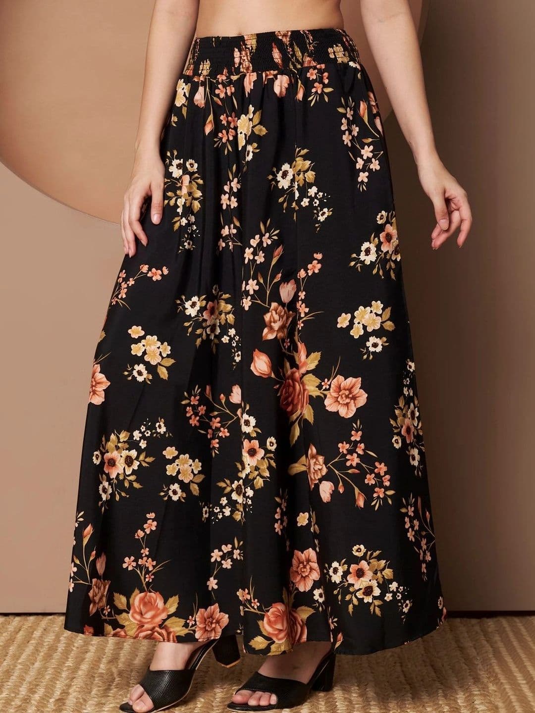 CORSICA Women Floral Printed Ethnic Palazzos thumbnail 7