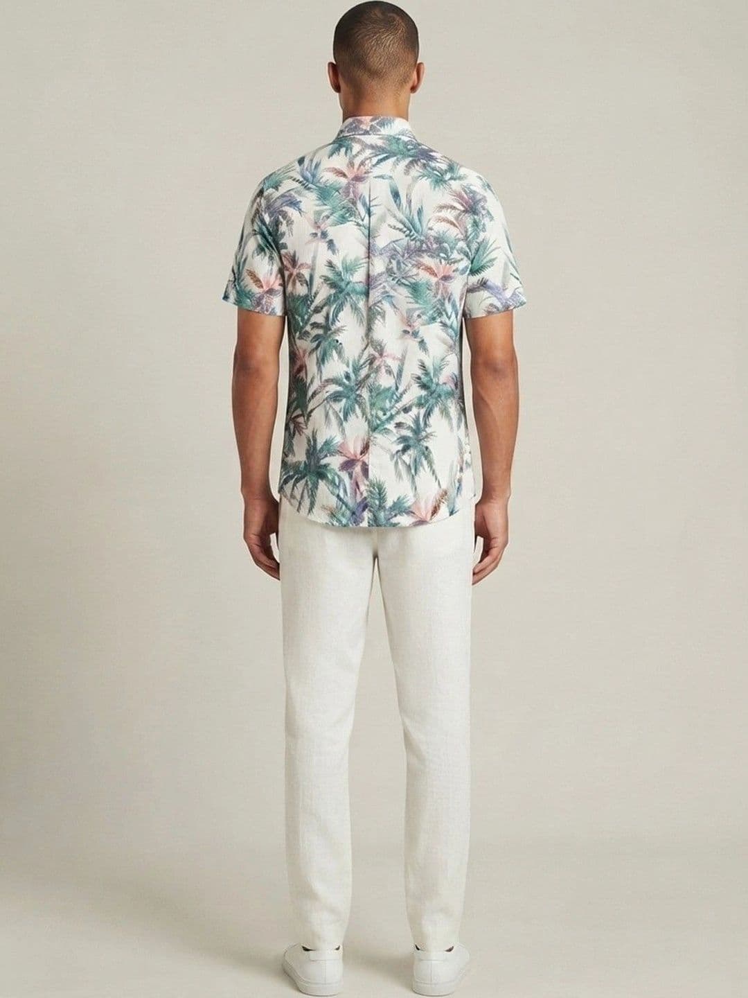 Suo Men Printed Casual Shirt thumbnail 3