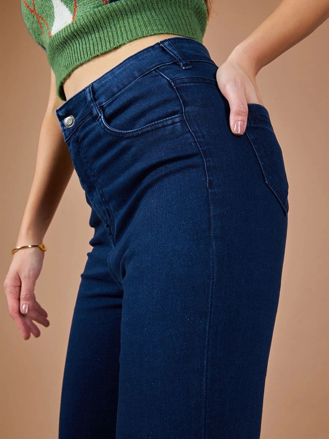 Roadster Women Skinny Fit High-Rise Stretchable Jeans thumbnail 3