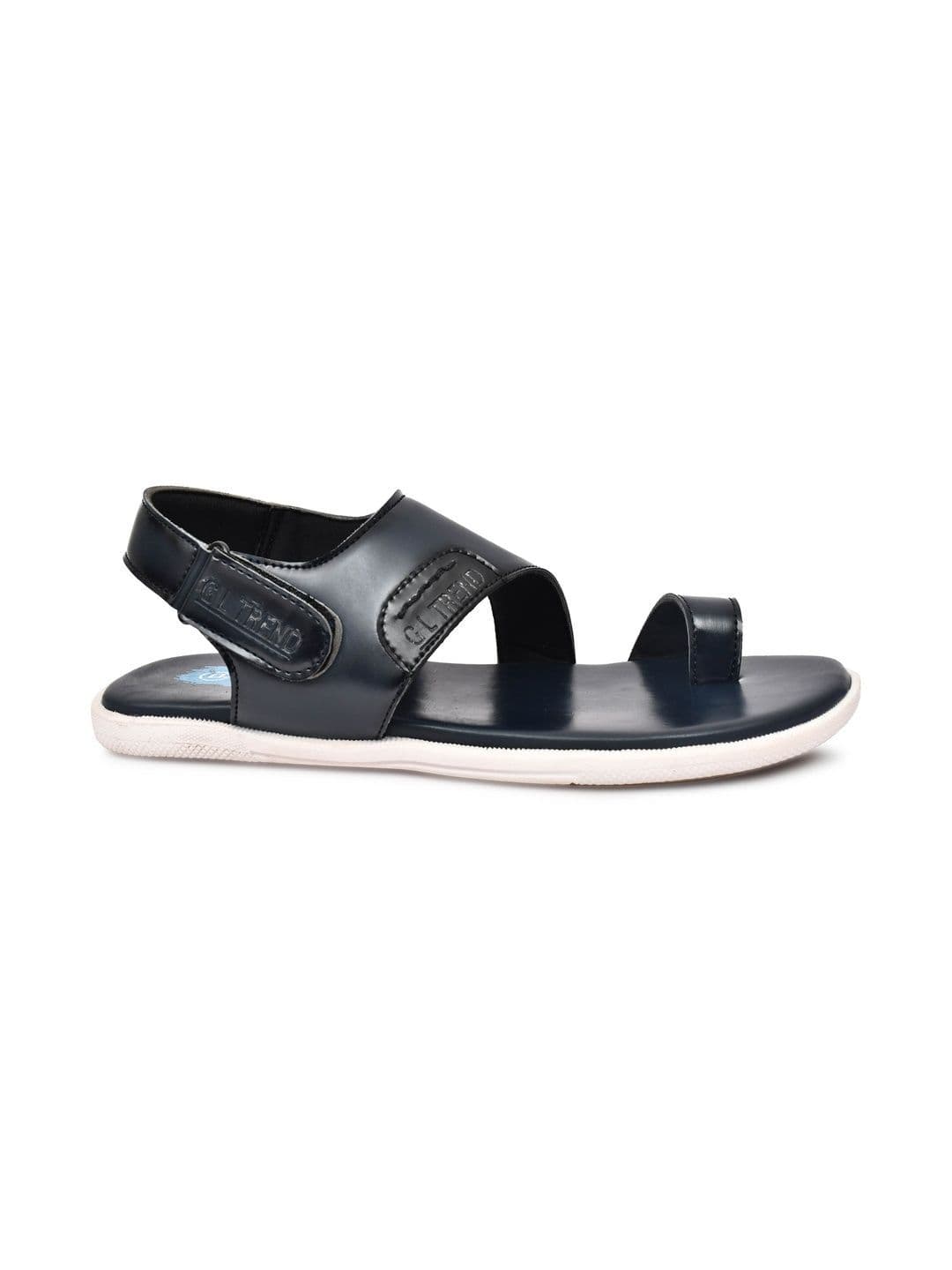 G L Trend Men's Blue Casual Comfort Open Toe Slip-On Sandals thumbnail 4