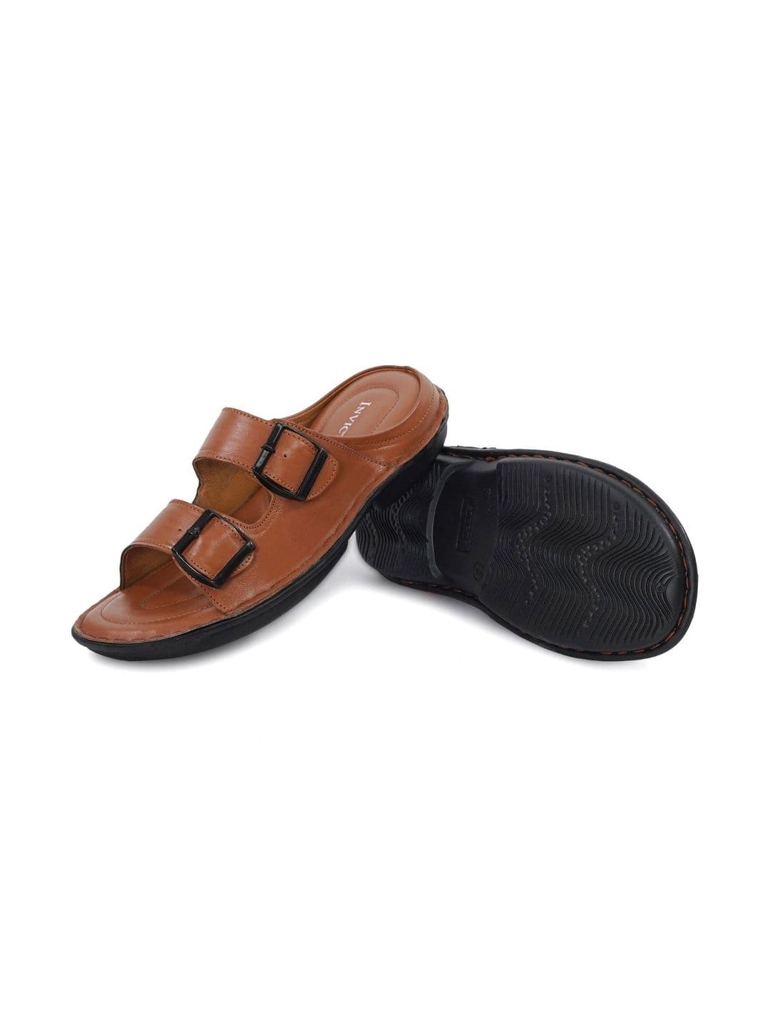 INVICTUS Men Leather Comfort Sandals thumbnail 5