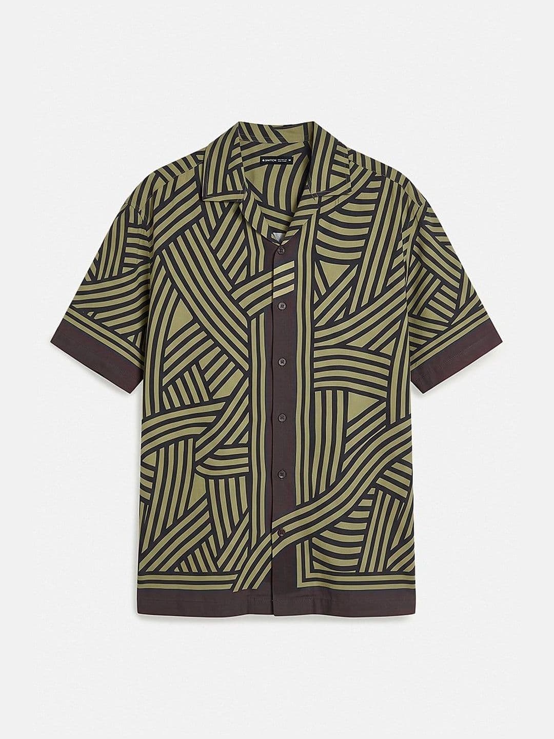Snitch Men Printed Casual Shirt thumbnail 3