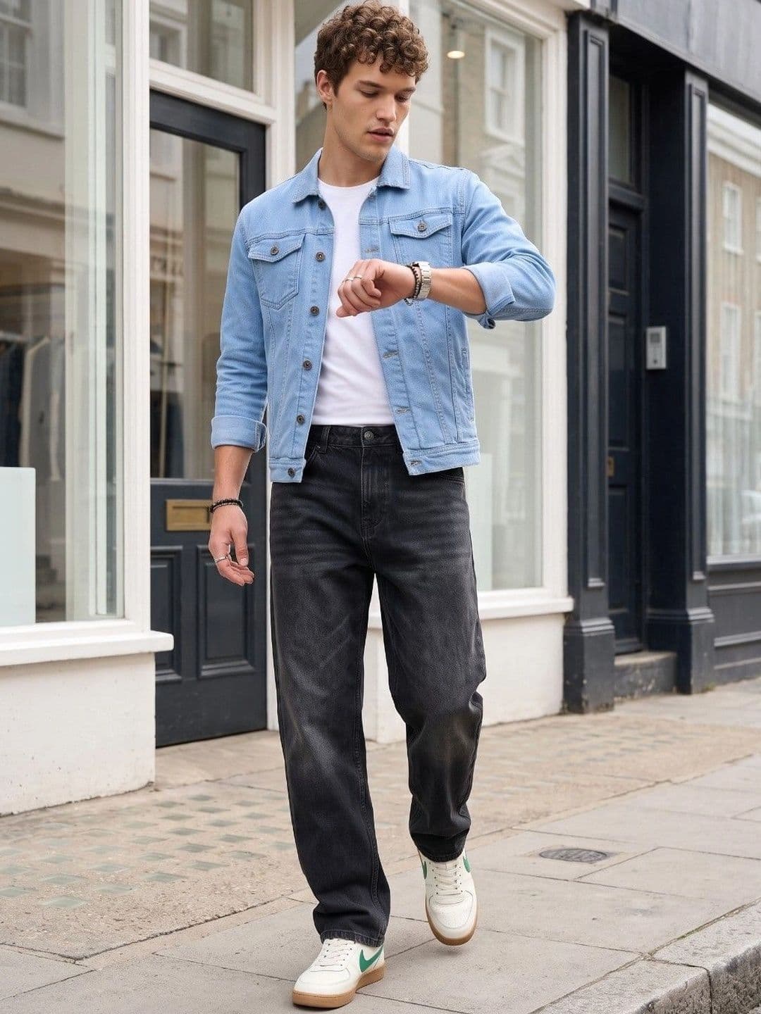 Kook N Keech Men Outdoor Denim Jacket thumbnail 3