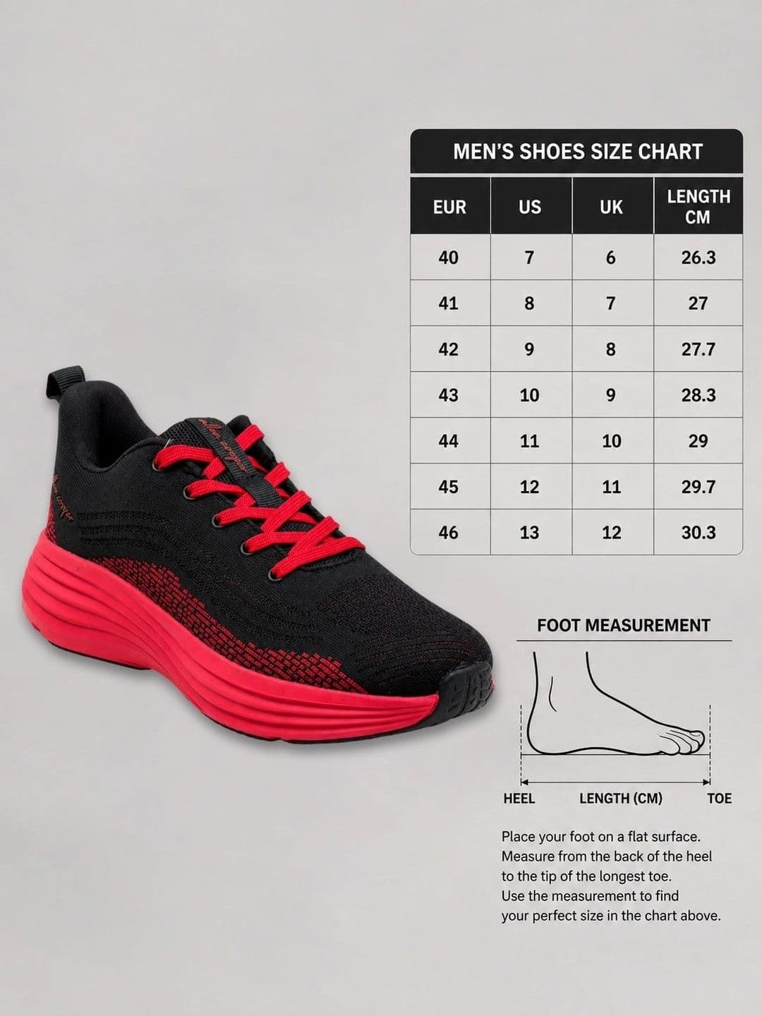 Allen Cooper Men Mesh Running Non-Marking Shoes thumbnail 5