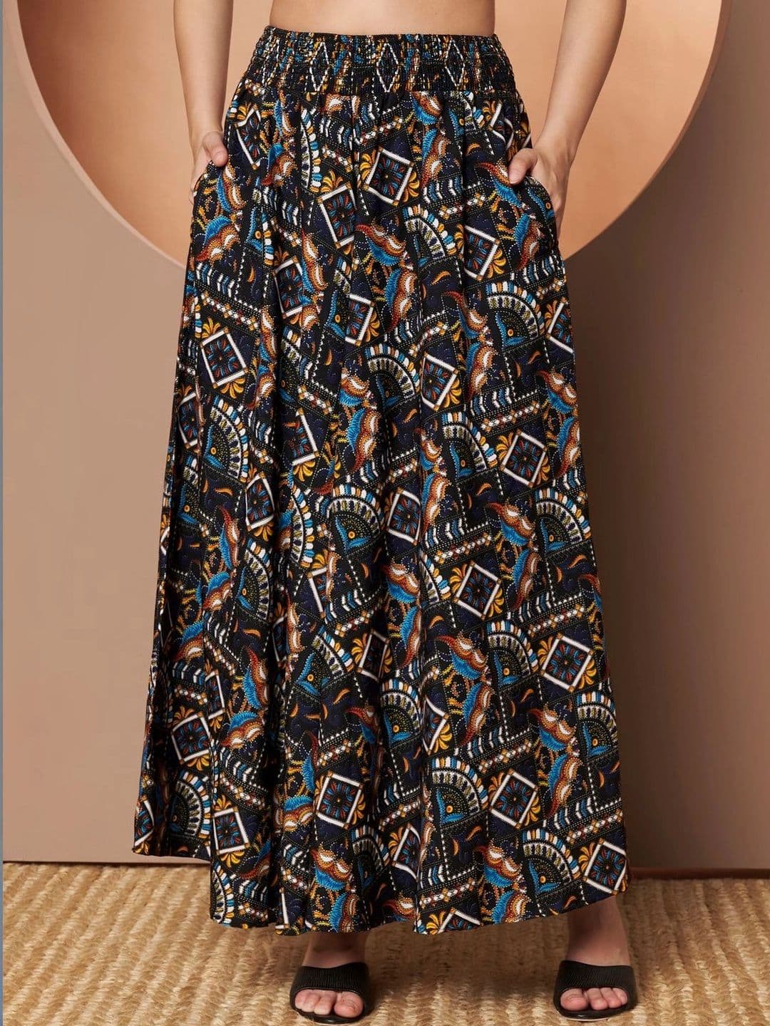 CORSICA Women Ethnic Motifs Printed Ethnic Palazzos thumbnail 6