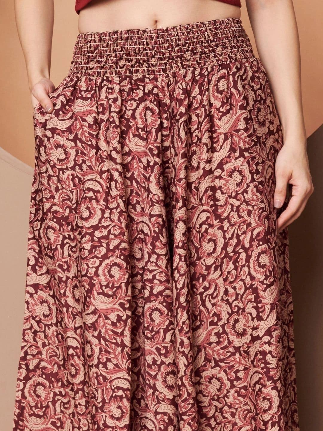 CORSICA Women Ethnic Motifs Printed Ethnic Palazzos thumbnail 4