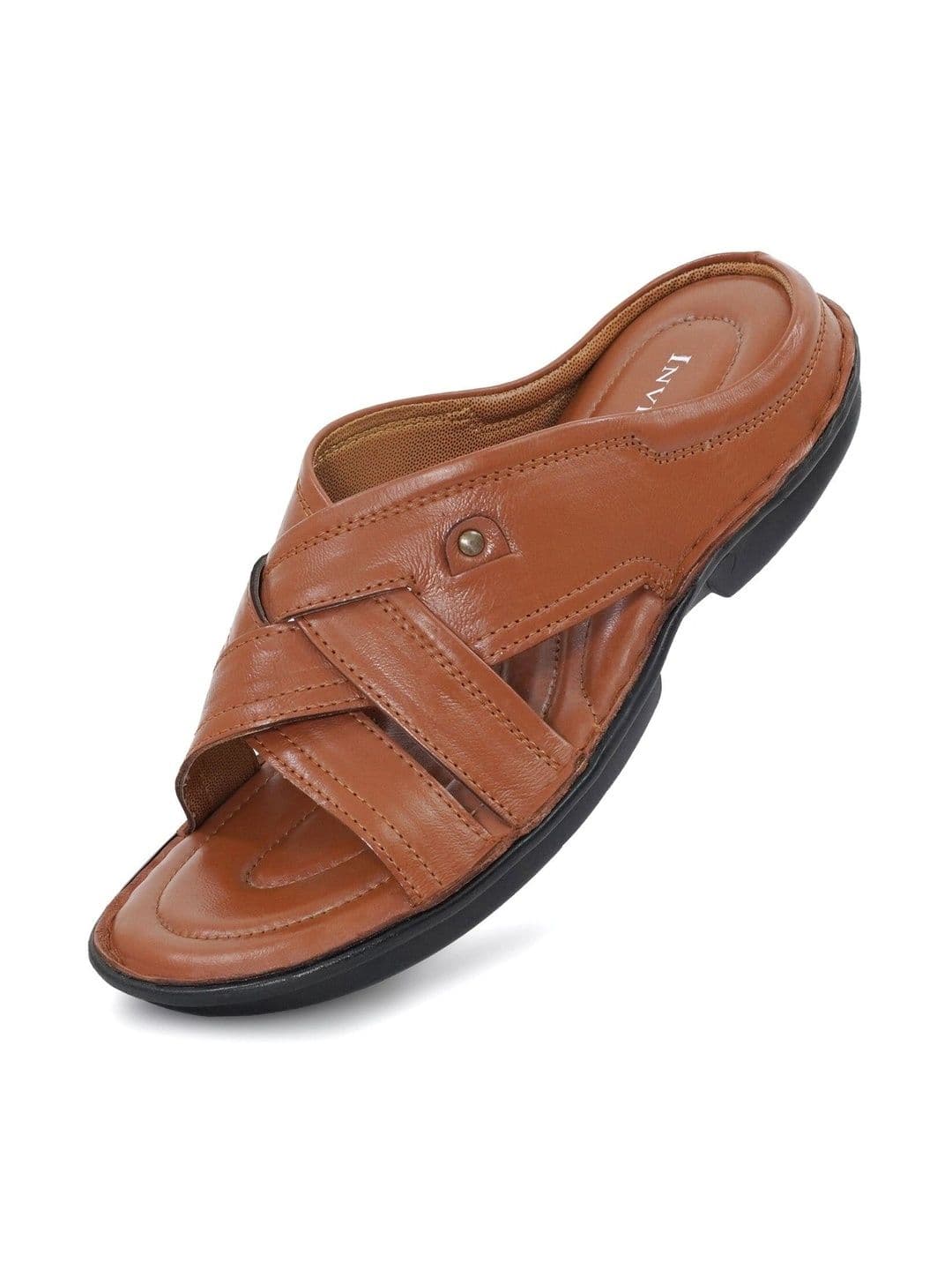 INVICTUS Men Leather Comfort Sandals thumbnail 5