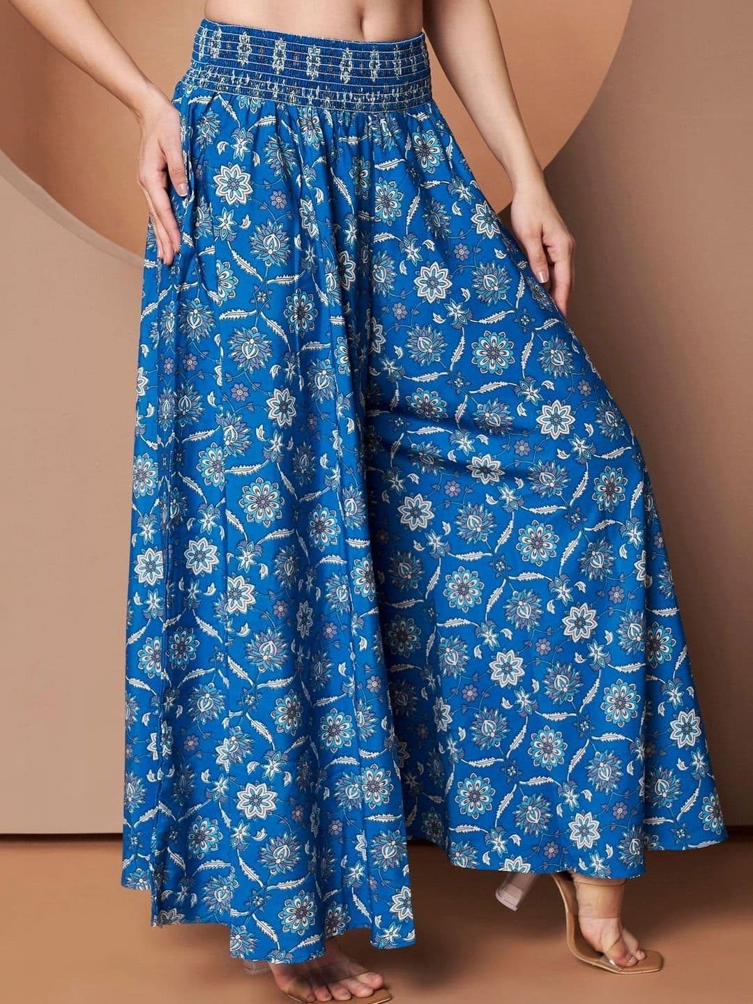 CORSICA Women Floral Printed Ethnic Palazzos thumbnail 5